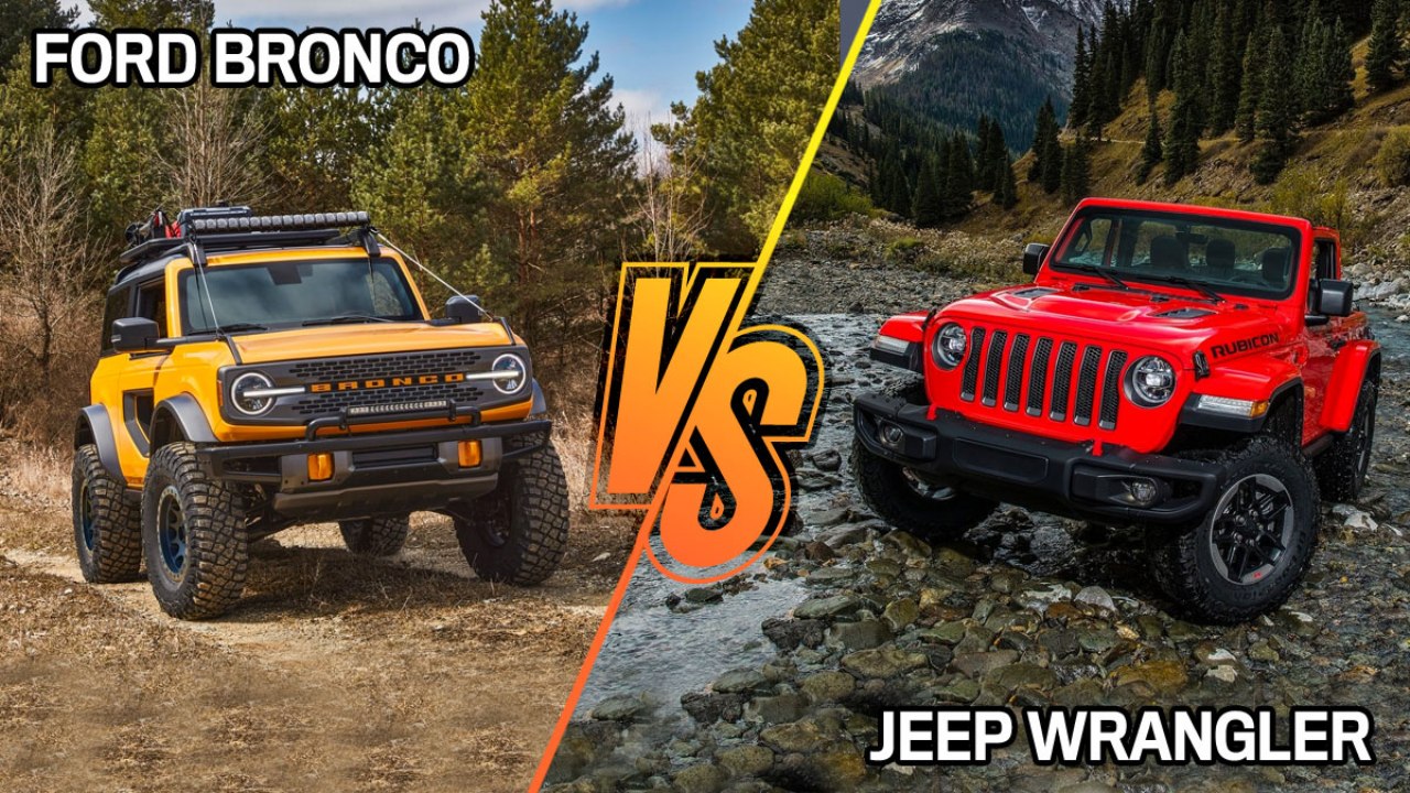 Cuál es mejor, el Ford Bronco o el Jeep Wrangler? -