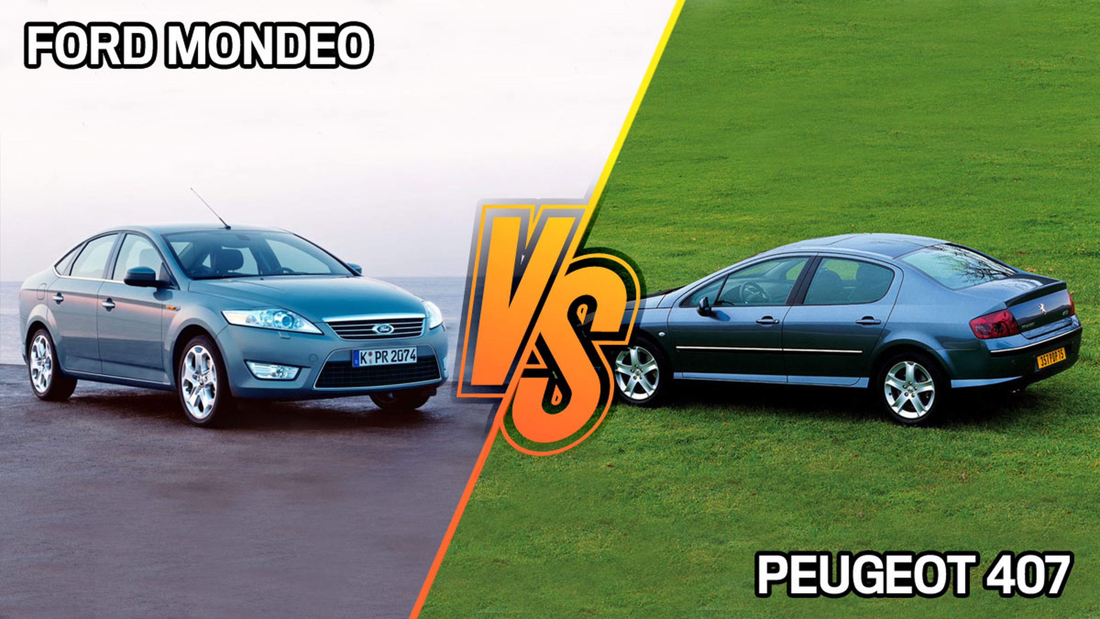 Ford Mondeo y Peugeot 407