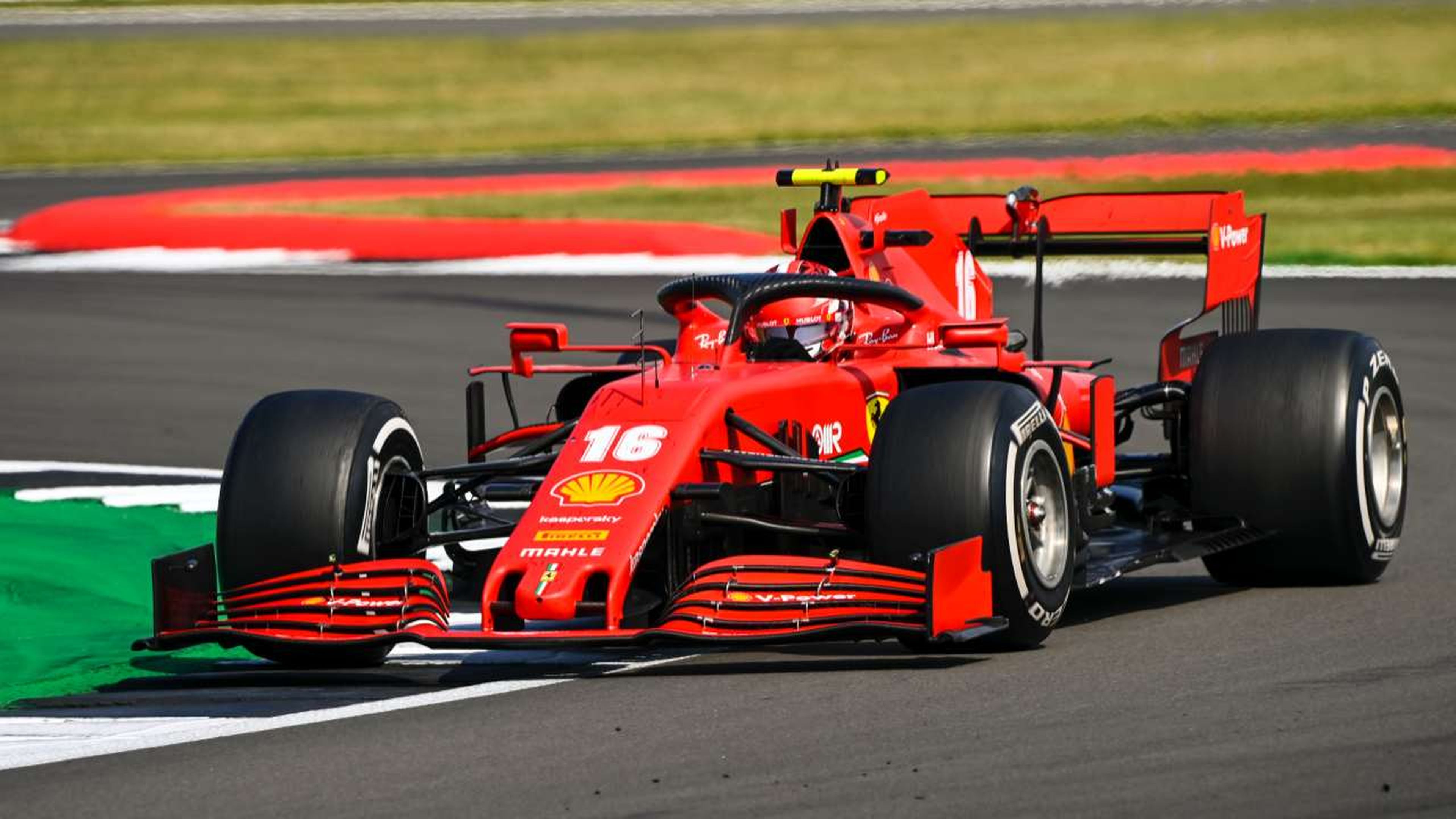 Leclerc Silverstone Ferrari