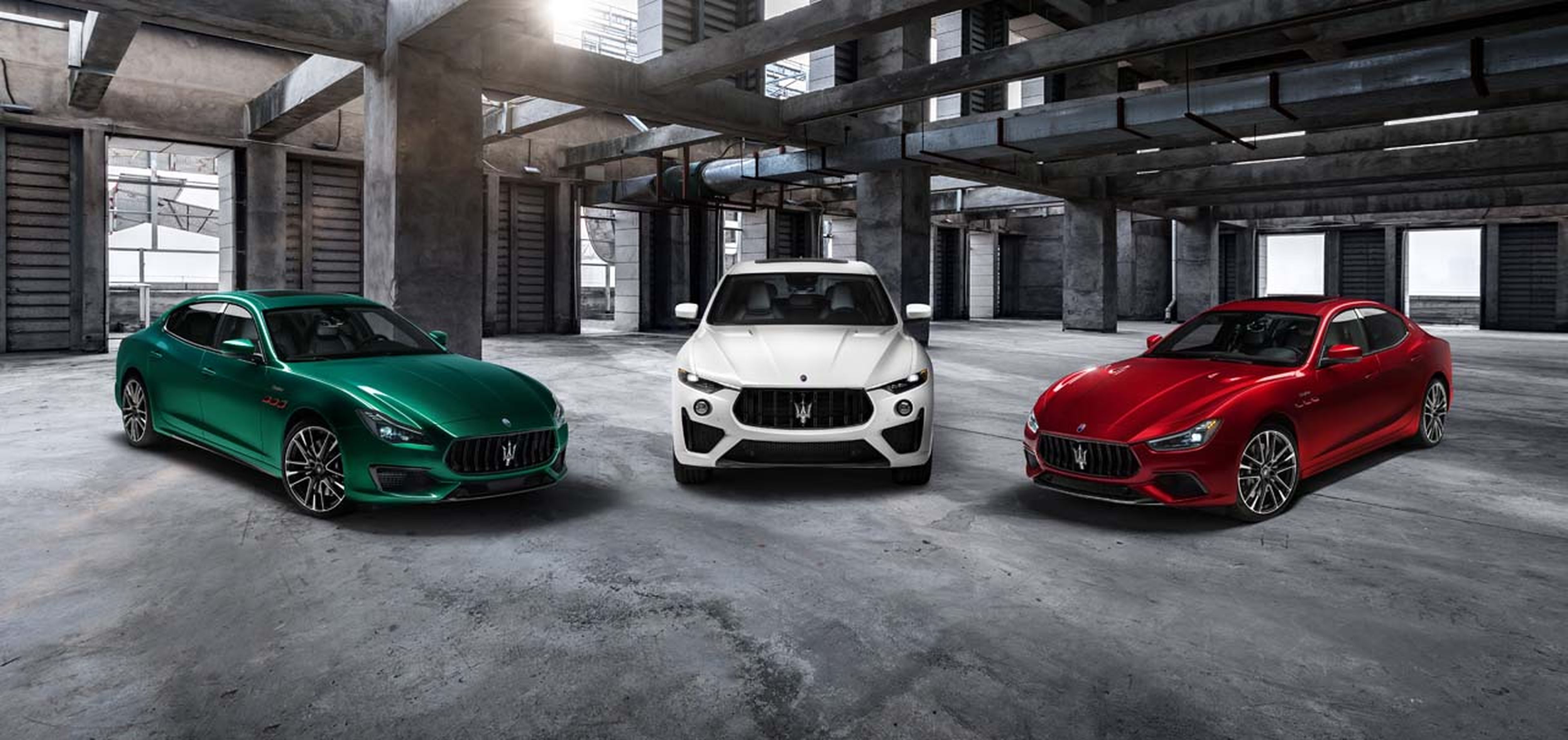 Maserati Ghibli y Quattroporte Trofeo, las berlinas más rápidas, y el Levante Trofeo