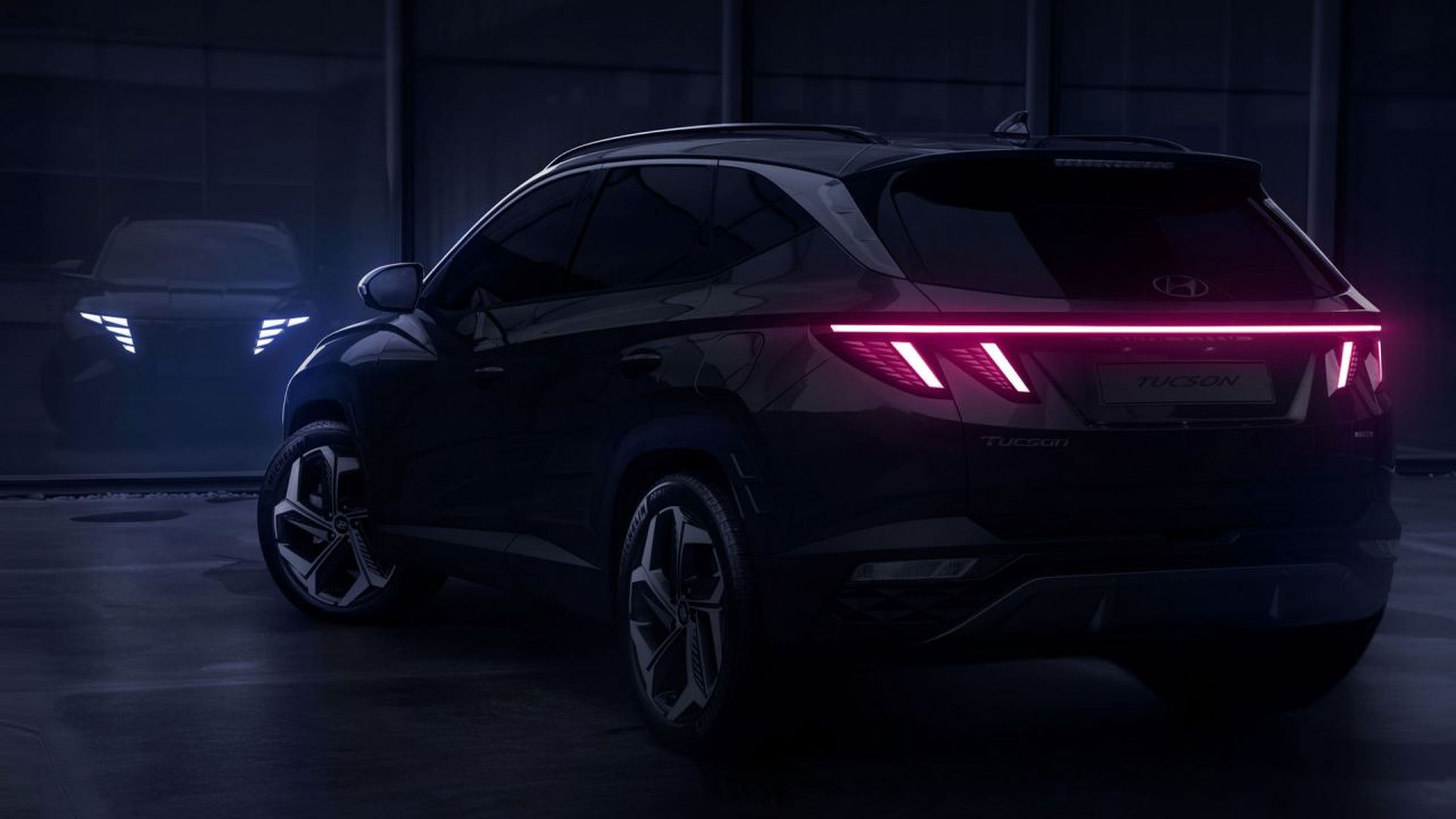 Hyundai Tucson 2021 teaser