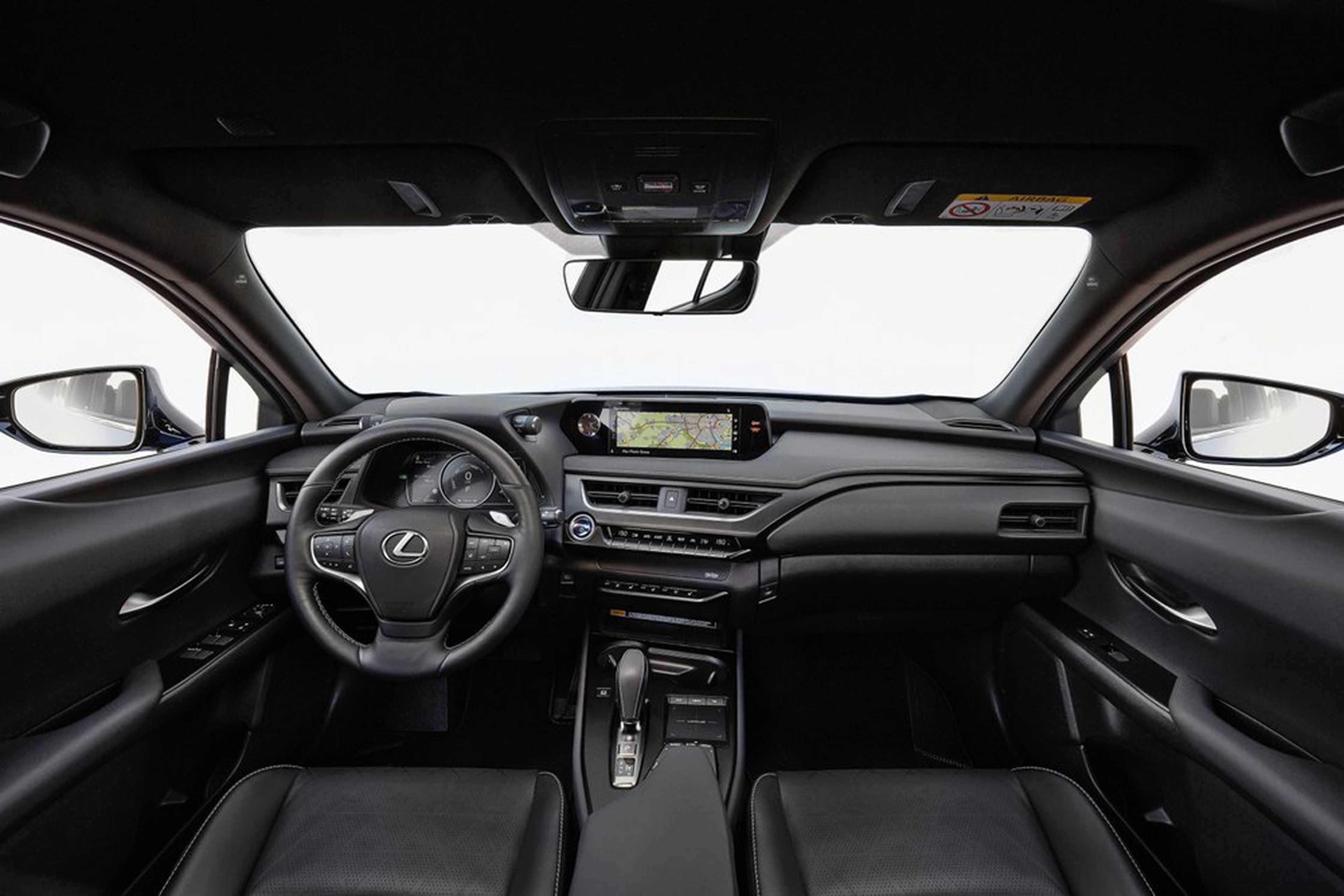 Interior del Lexus UX 300e