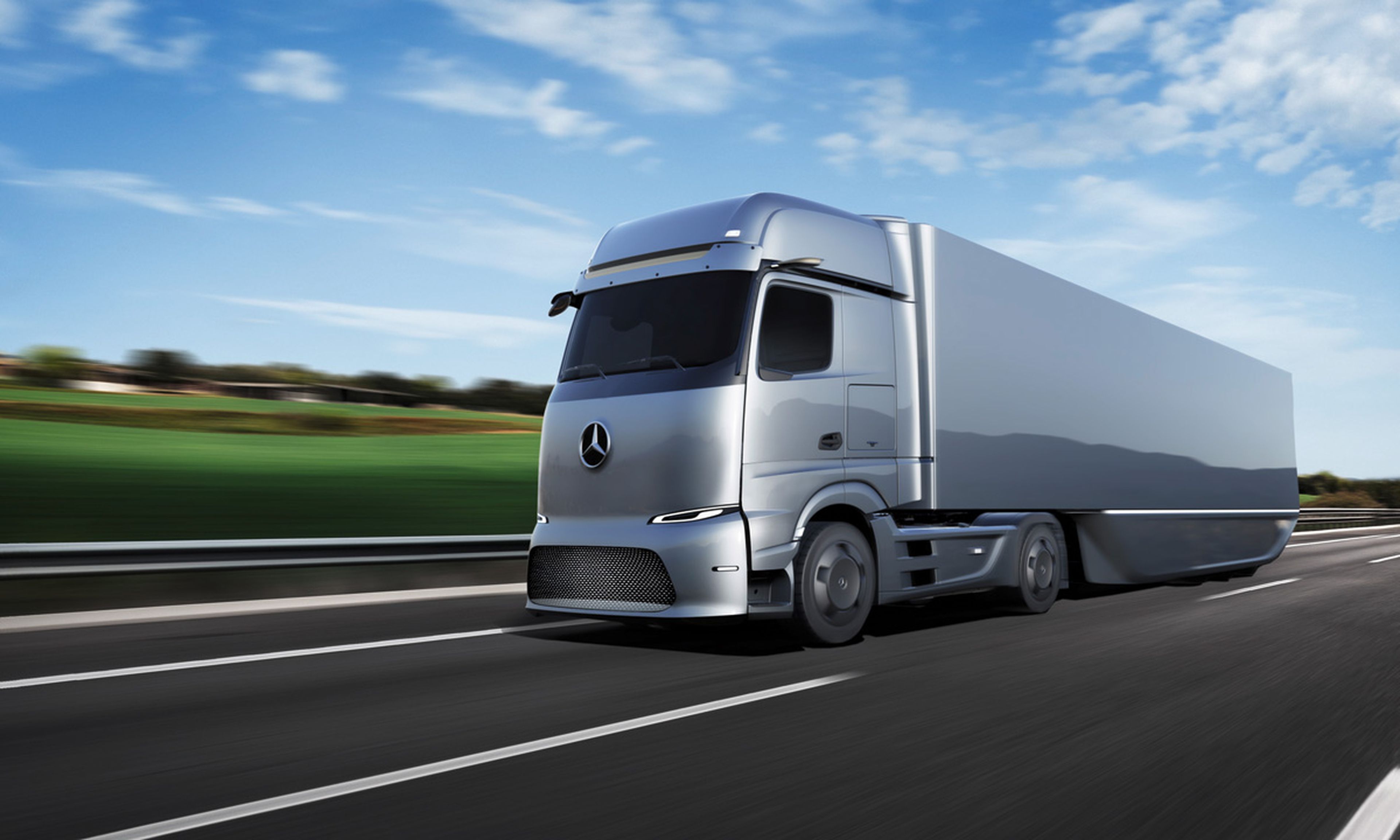 Mercedes GenH2 Fuel Cell concept: yo para ser feliz quiero este camión