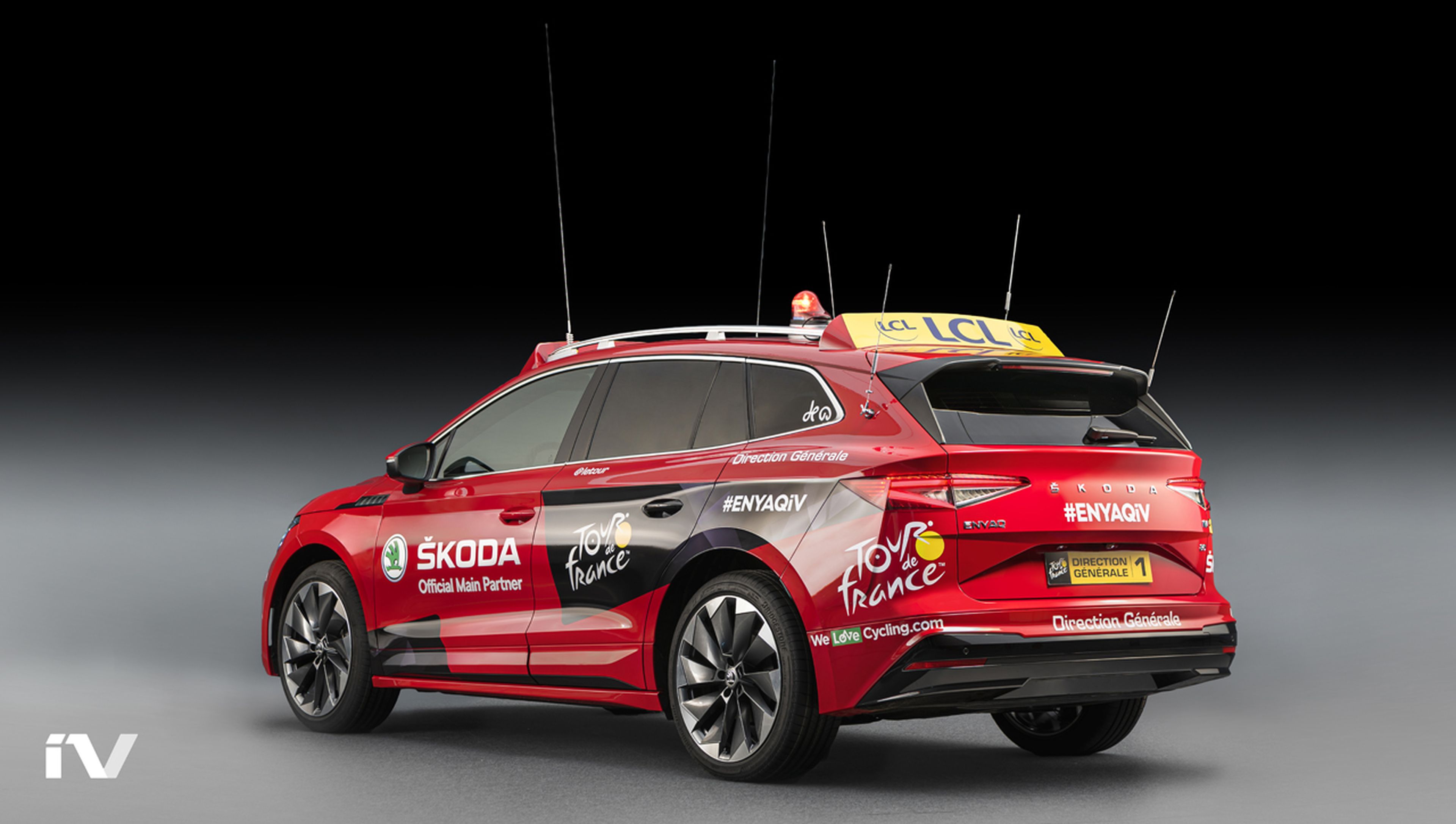 Así es el nuevo Skoda Enyaq 100% eléctrico del director del Tour de Francia