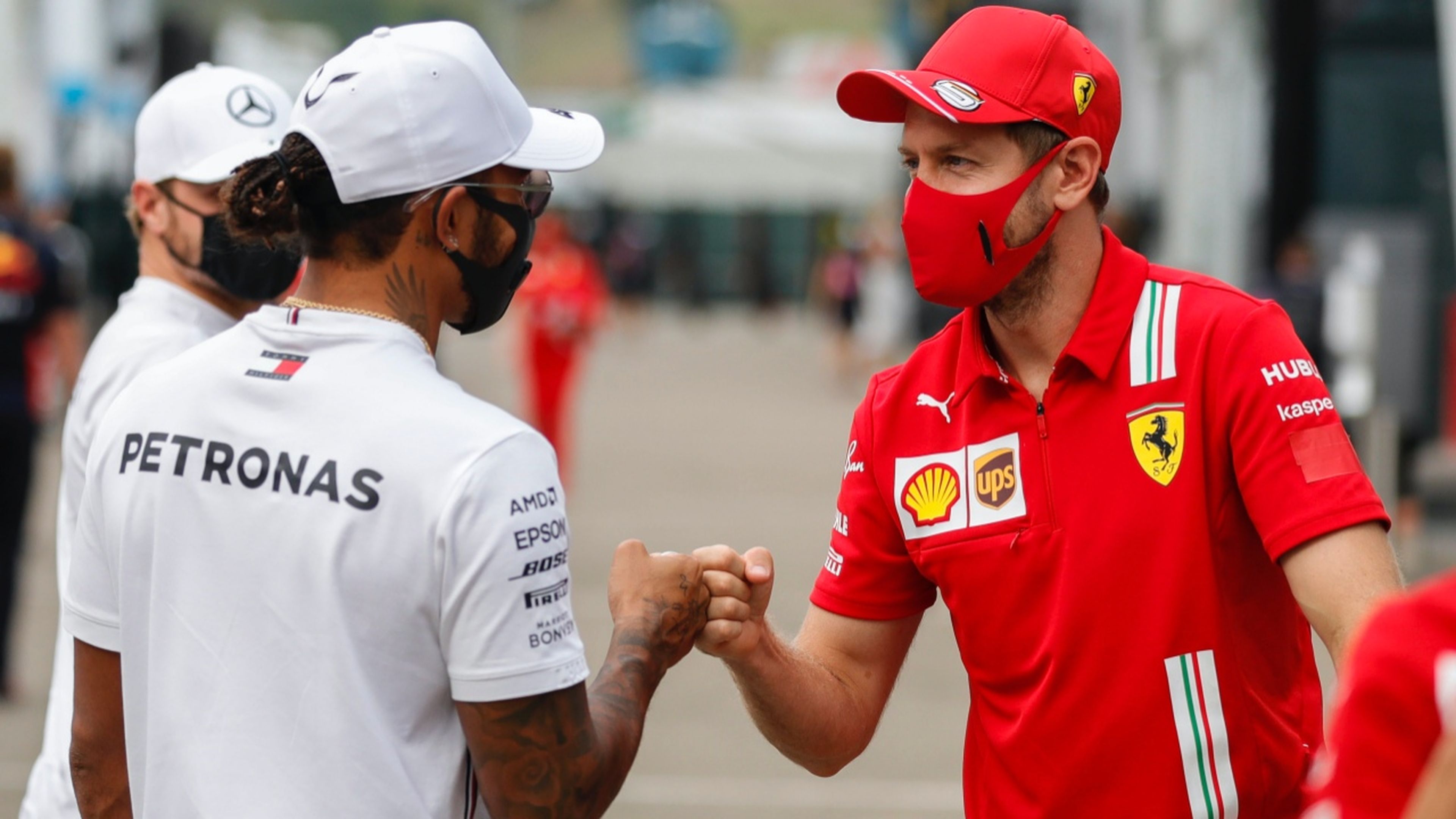 Vettel y Hamilton