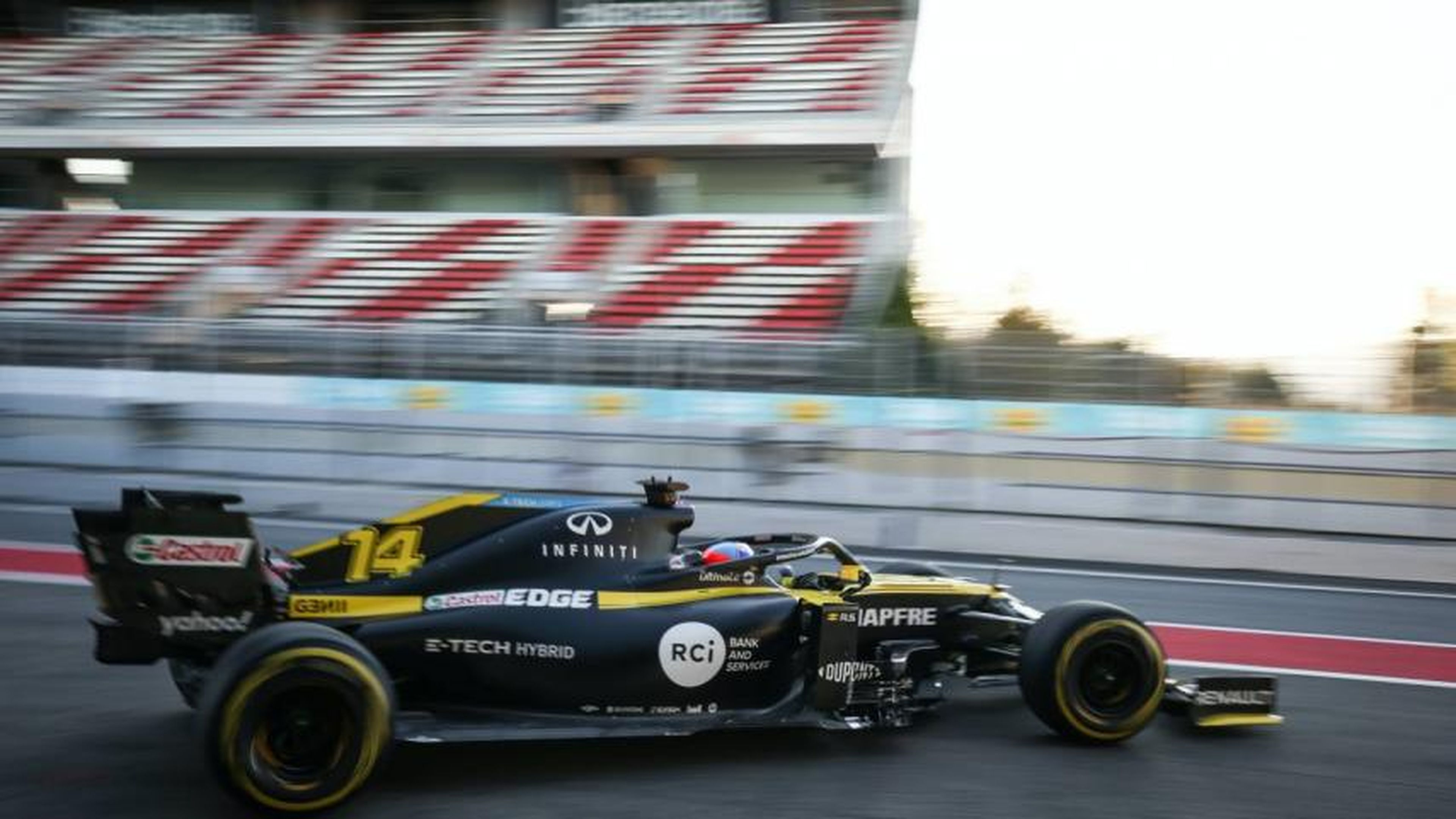 Alonso Renault test 2020