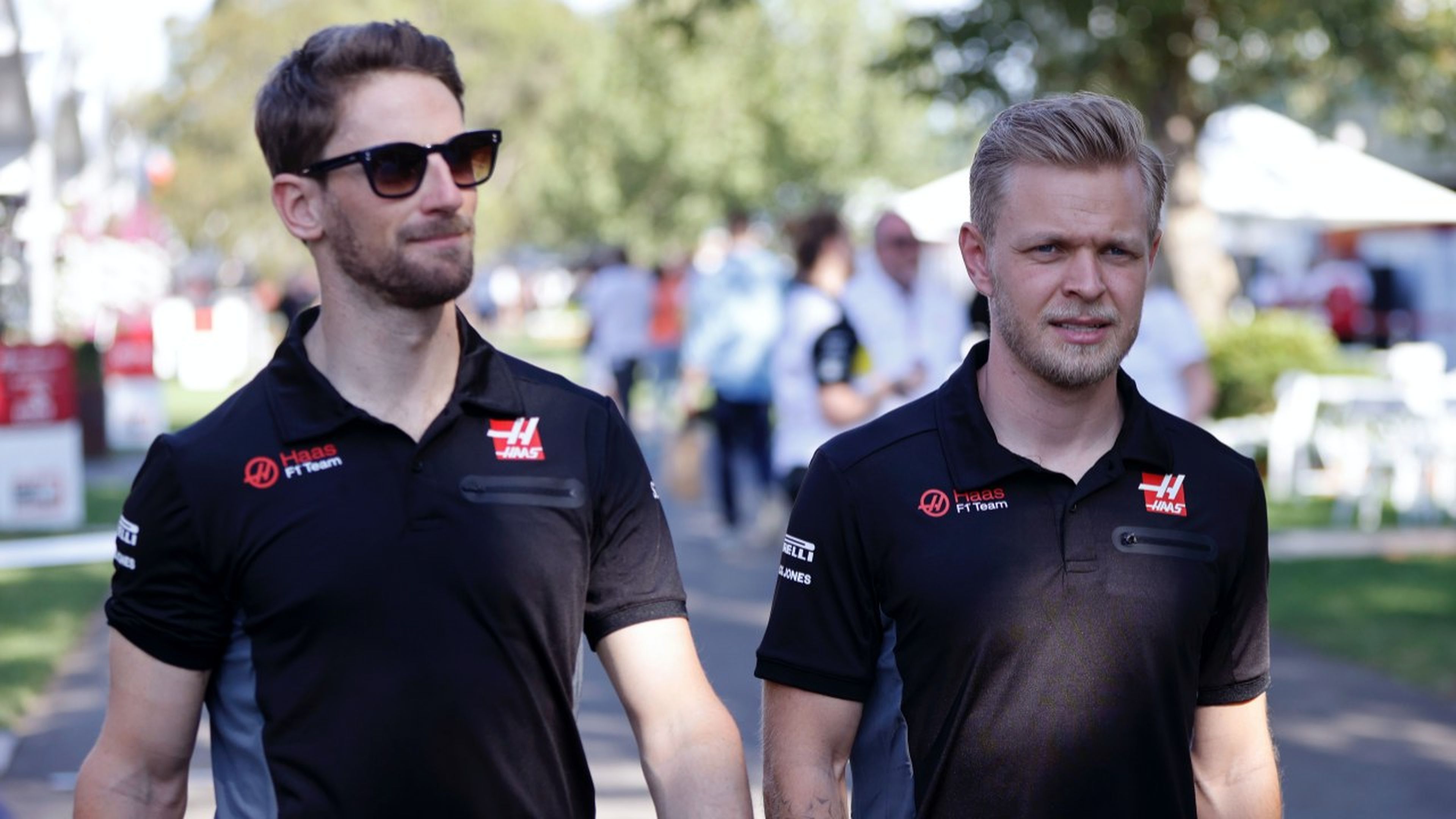 Grosjean y Magnussen