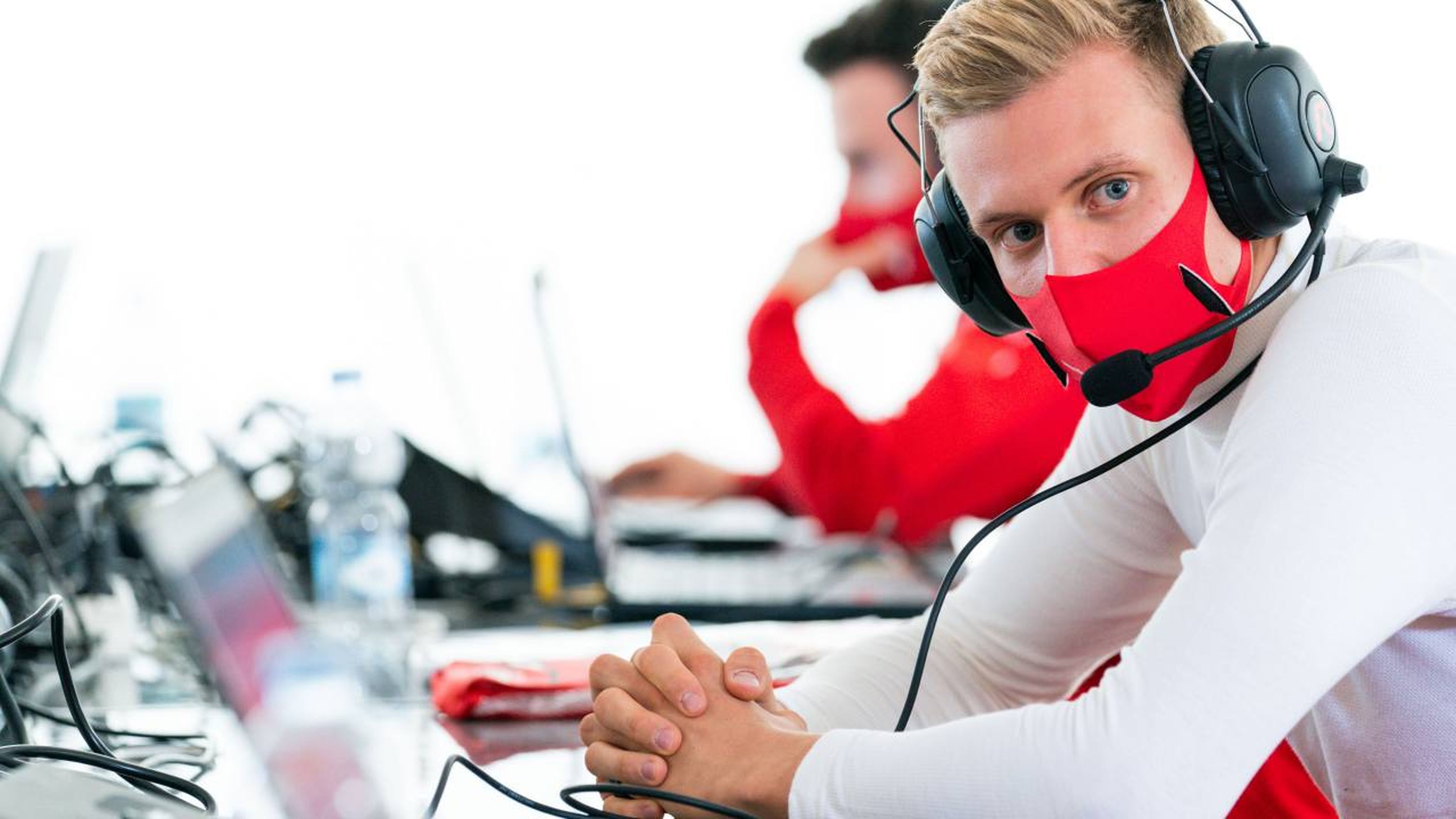 Mick Schumacher durante los test con un Ferrari de 2018 en Fiorano