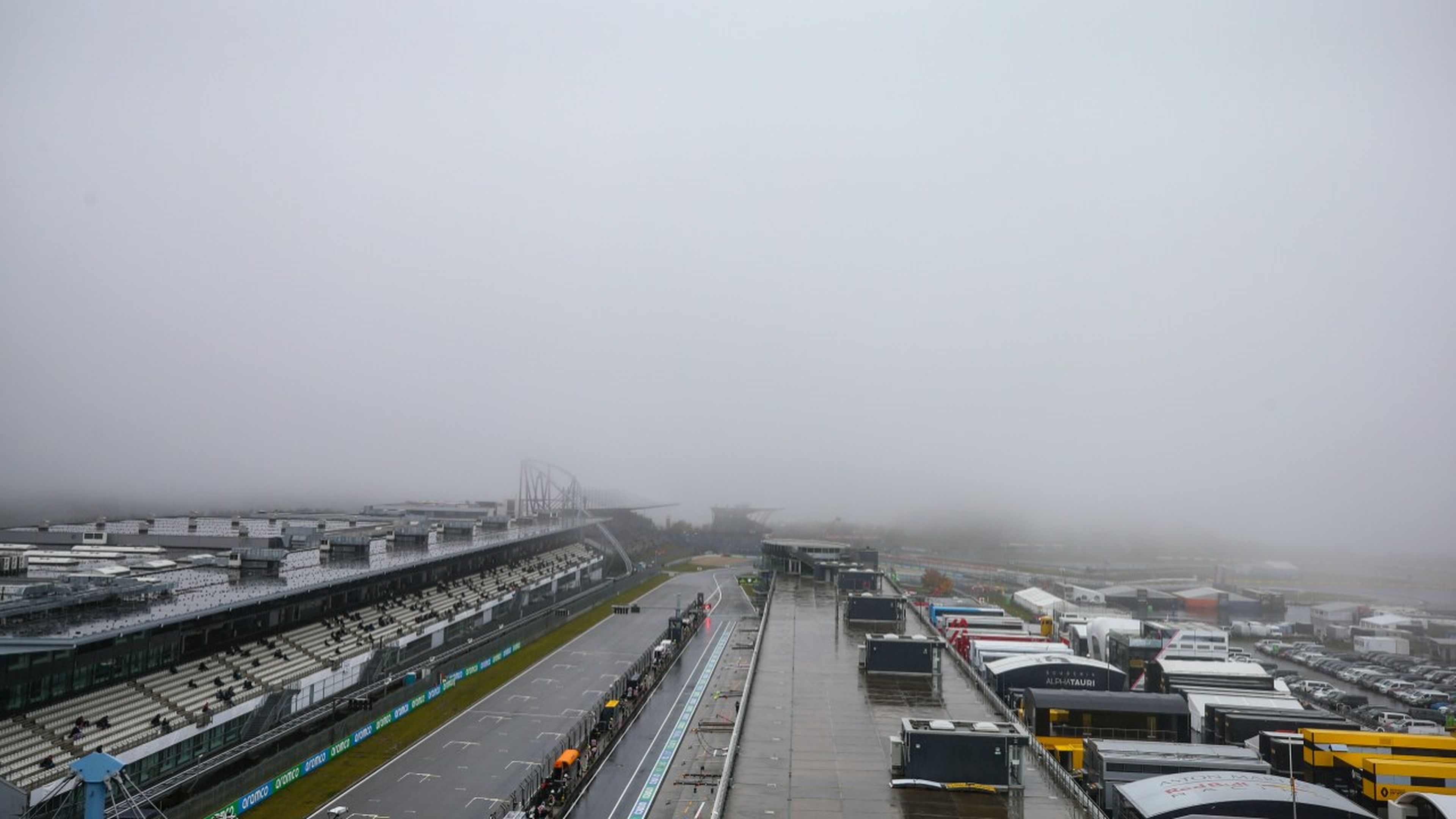 Niebla en el Circuito de Nürburgring