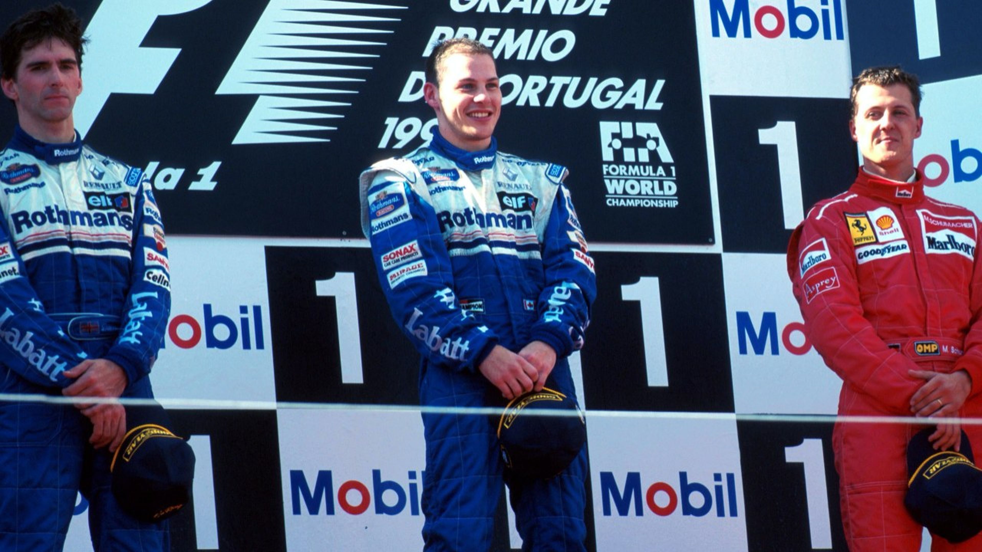 Podio GP Portugal 1996