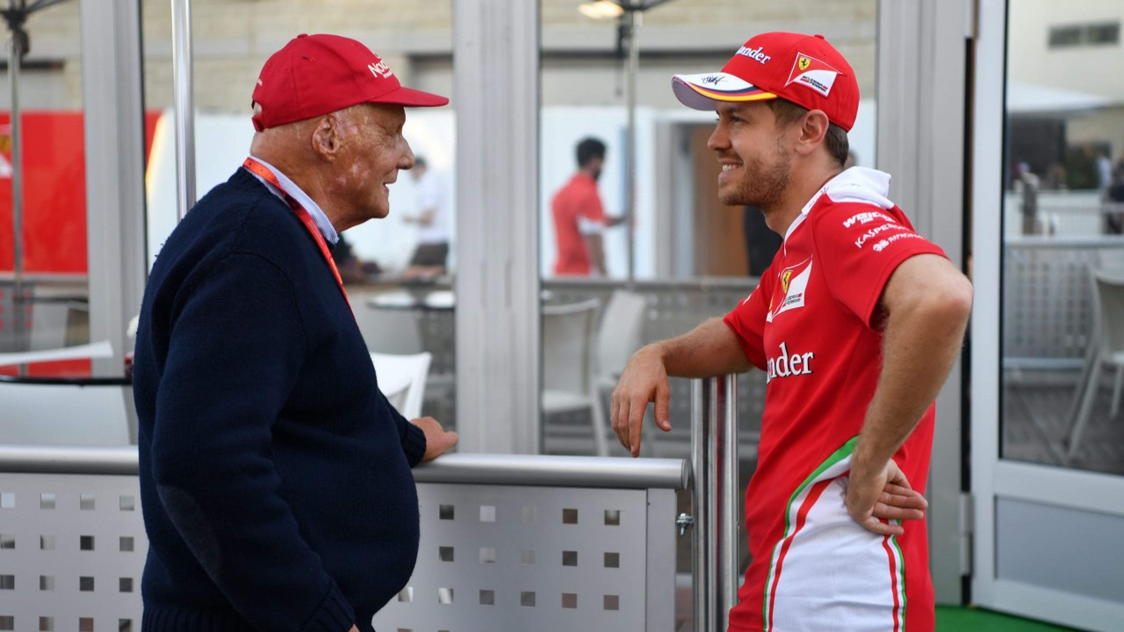 Vettel y Lauda