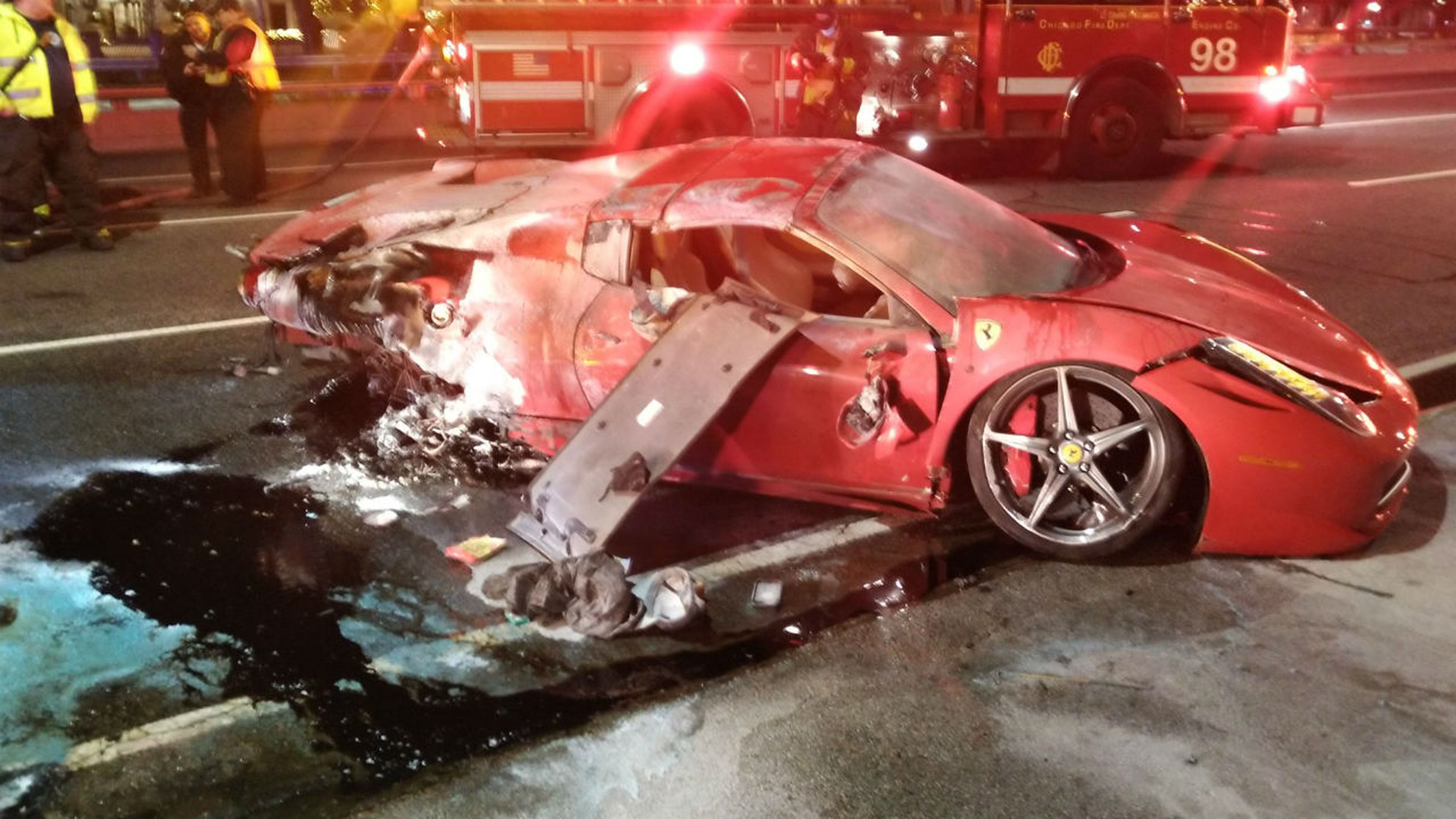 accidente Ferrari