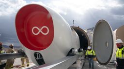 Así ha sido el primer viaje en el Hyperloop de Virgin