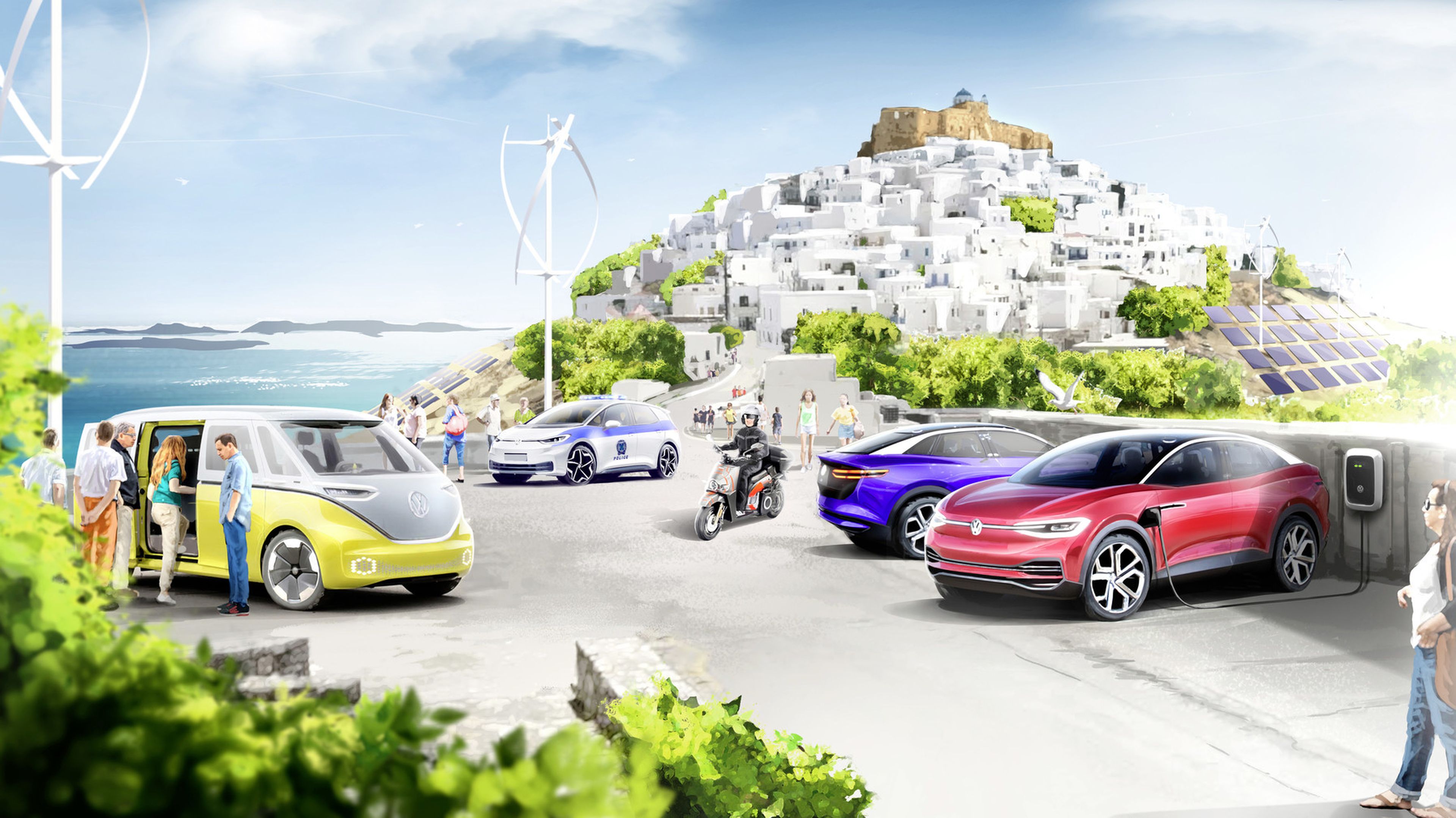 La isla cero emisiones de VW