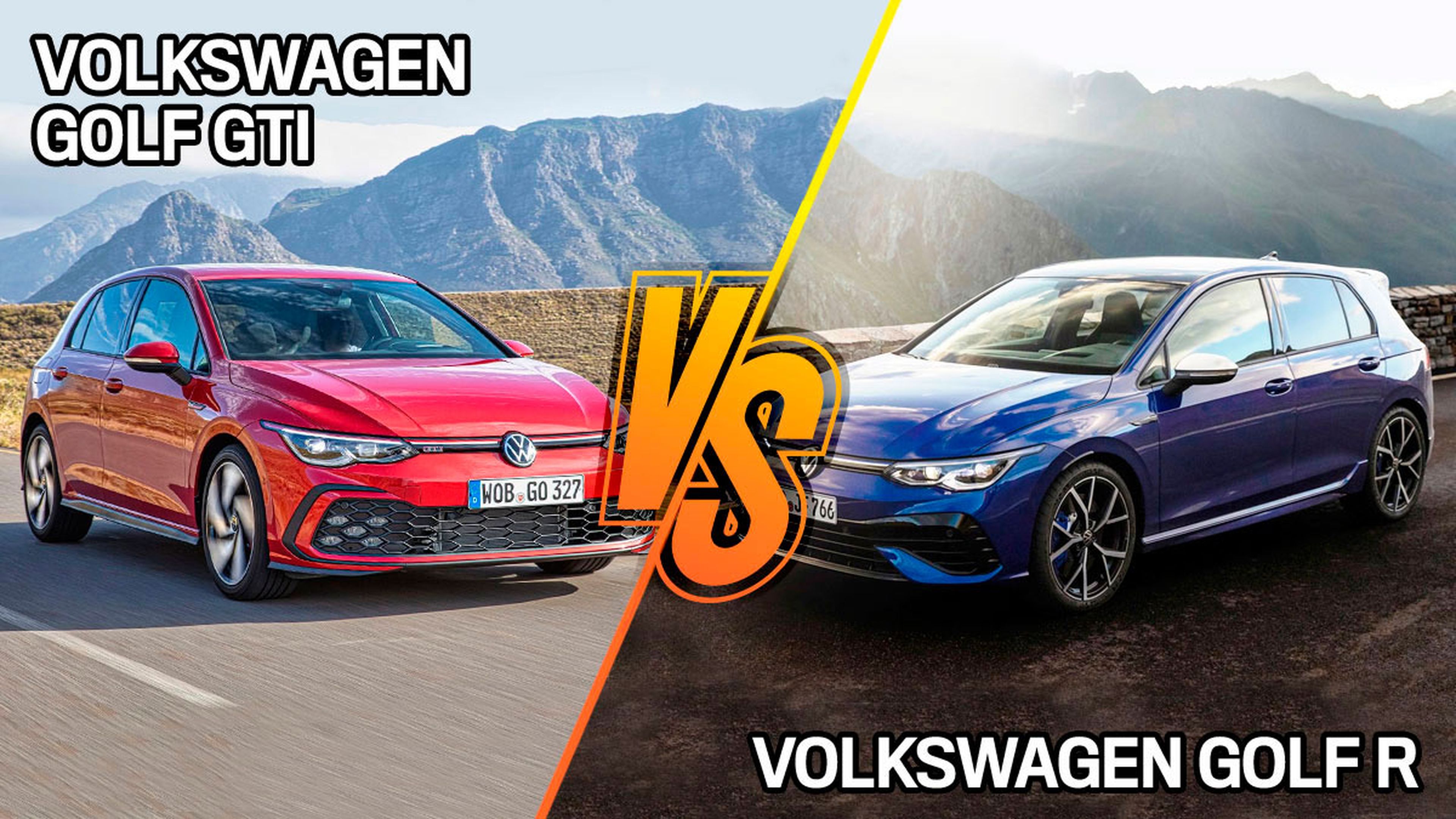 Volkswagen Golf R 2021 o Golf GTI 2020, ¿cuál es más recomendable?
