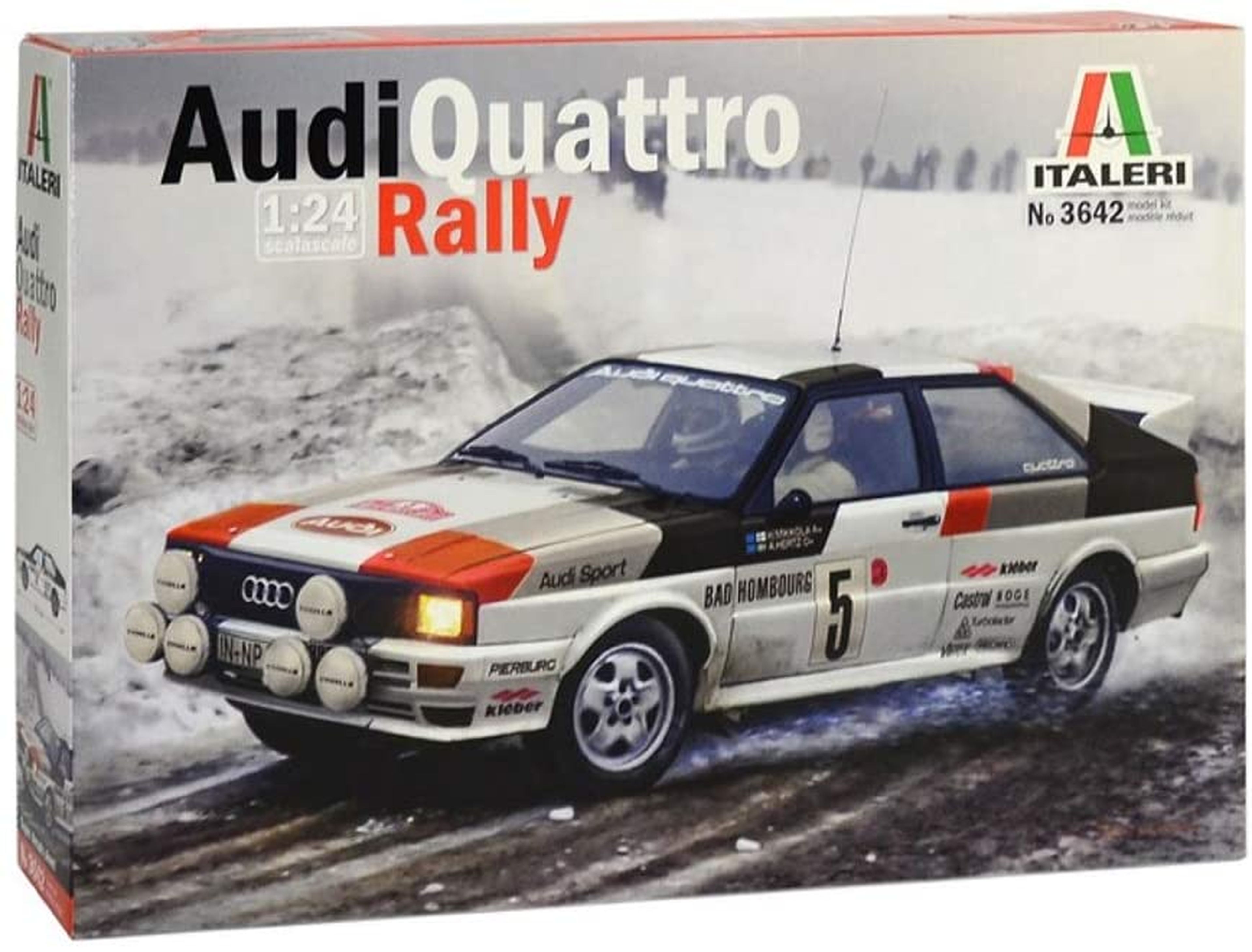 Audi quattro maqueta juguete