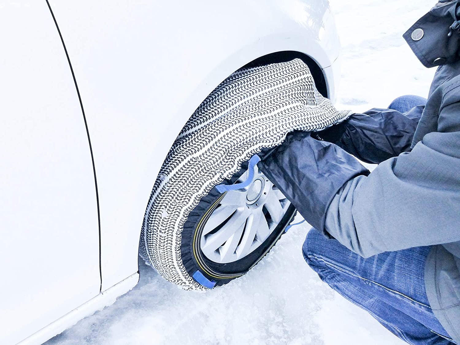cadenas de nieve textiles de Michelin son una compra calidad más baratas las AutoSock | Auto Bild España
