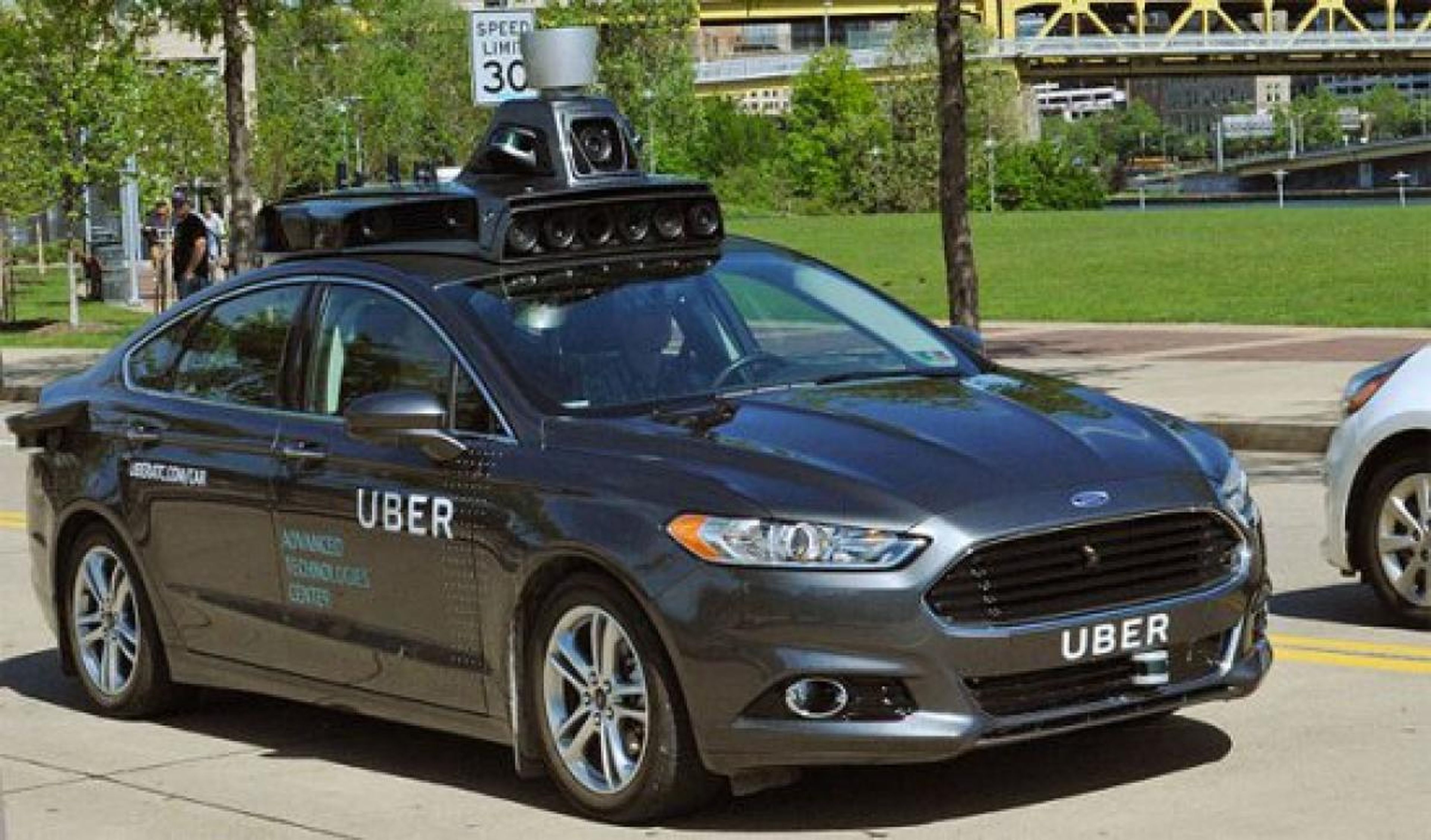 Coche autonomo Uber
