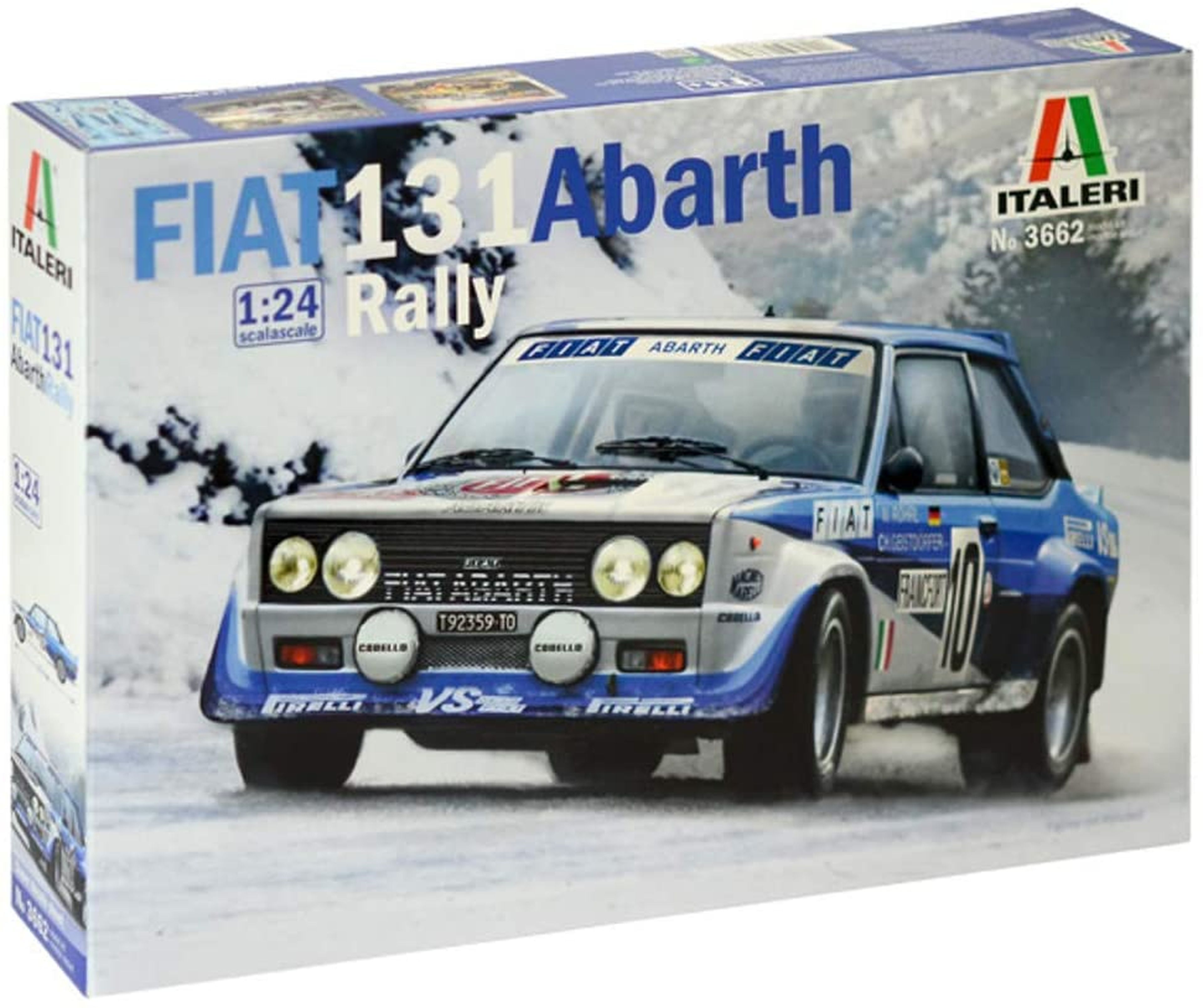 Fiat 131 Abarth Rally maqueta juguete