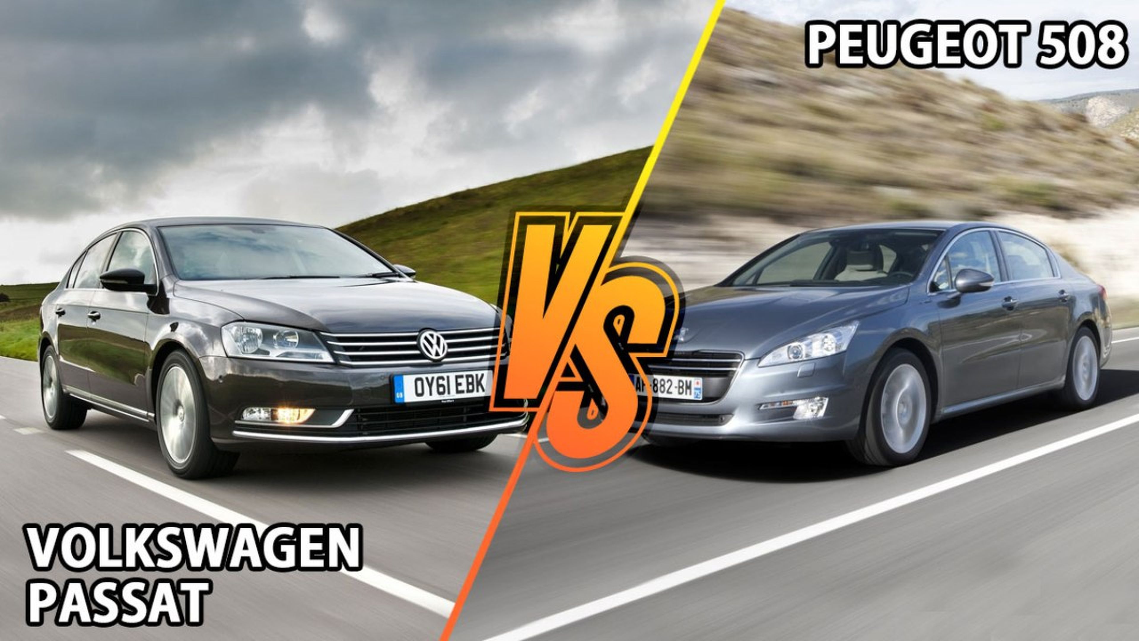 Peugeot 508 vs Volkswagen Passat
