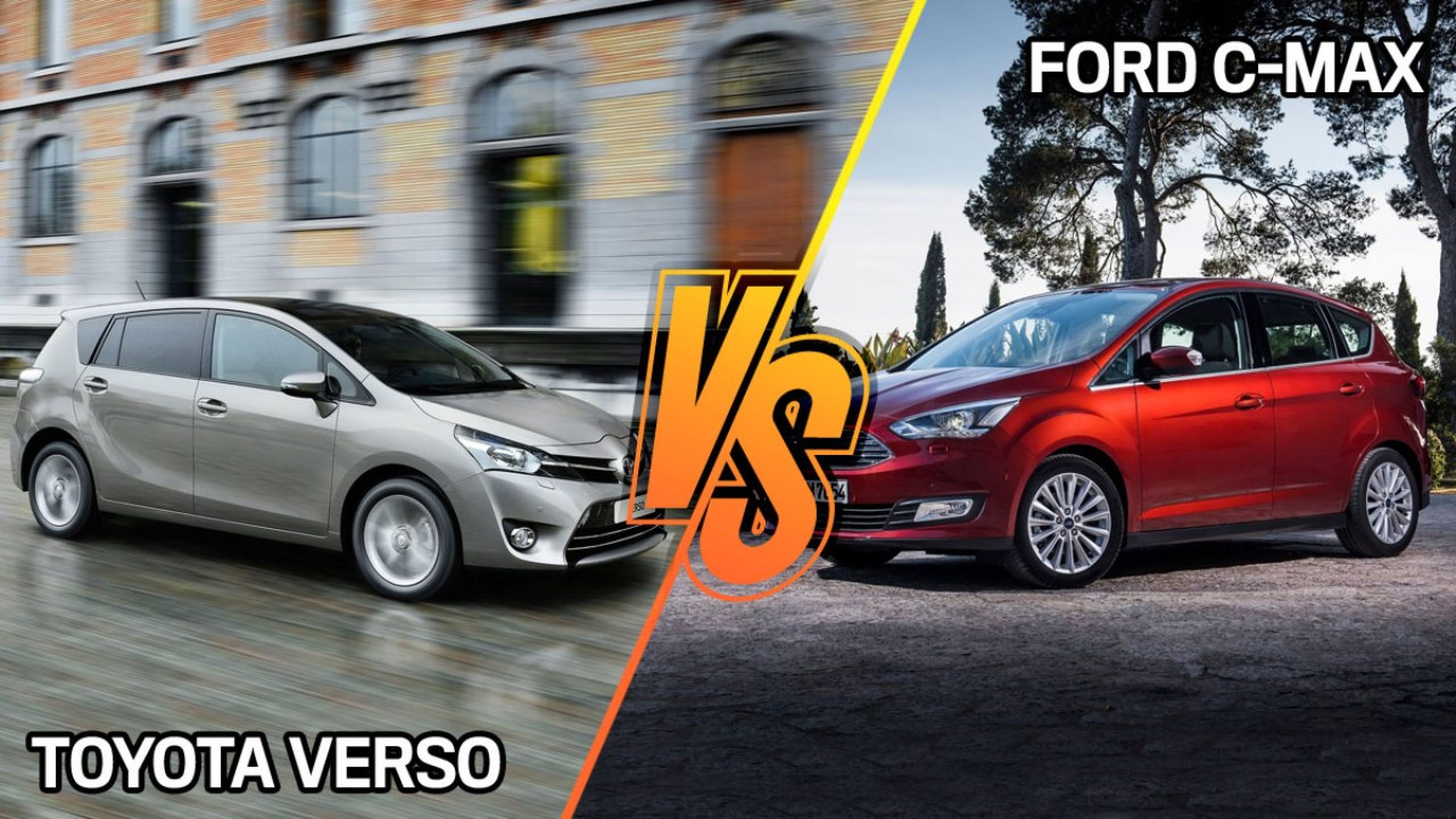 Toyota Verso vs Ford C-Max