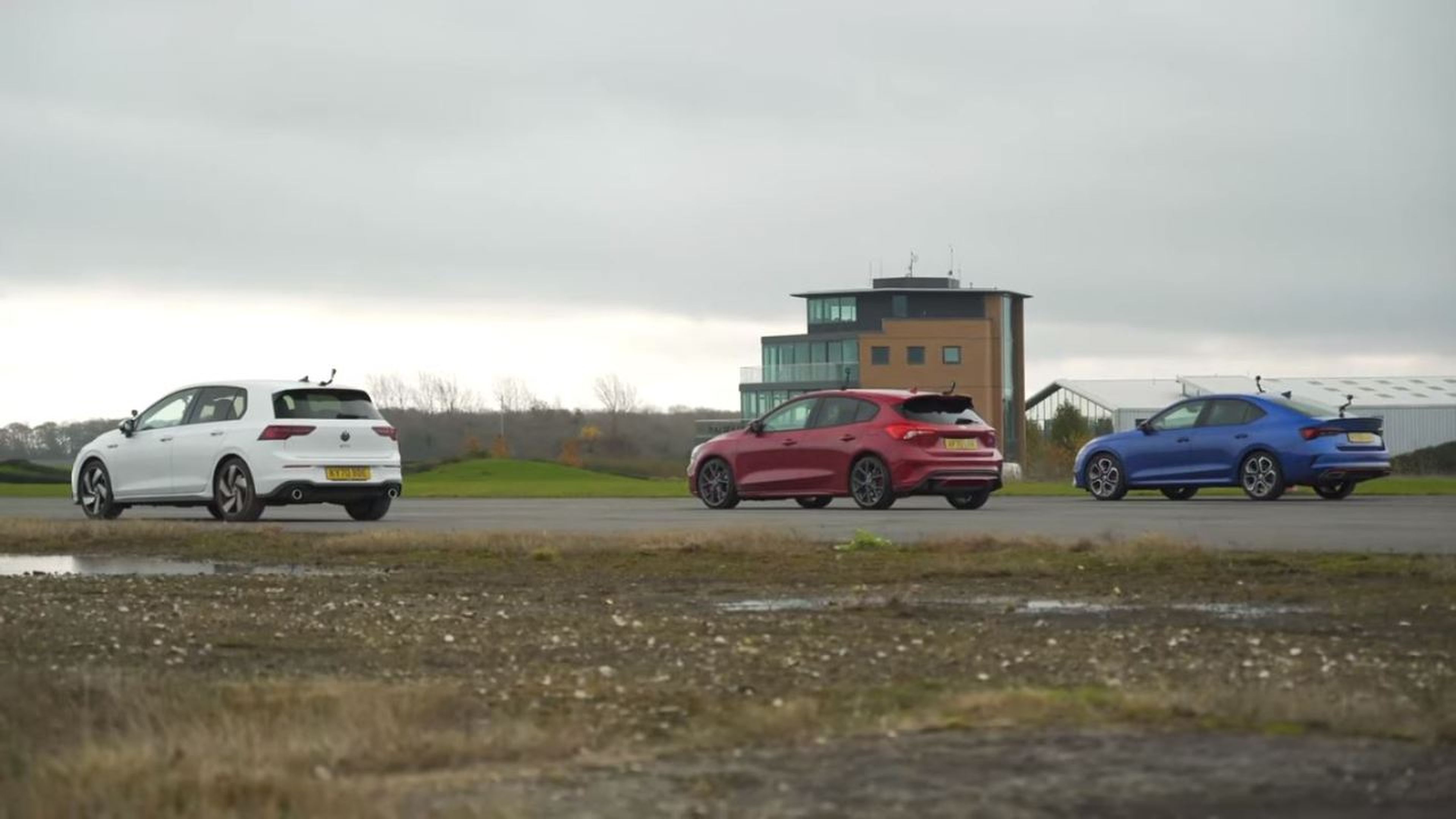 Volkswagen Golf GTI vs Ford Focus ST vs Skoda Octavia RS