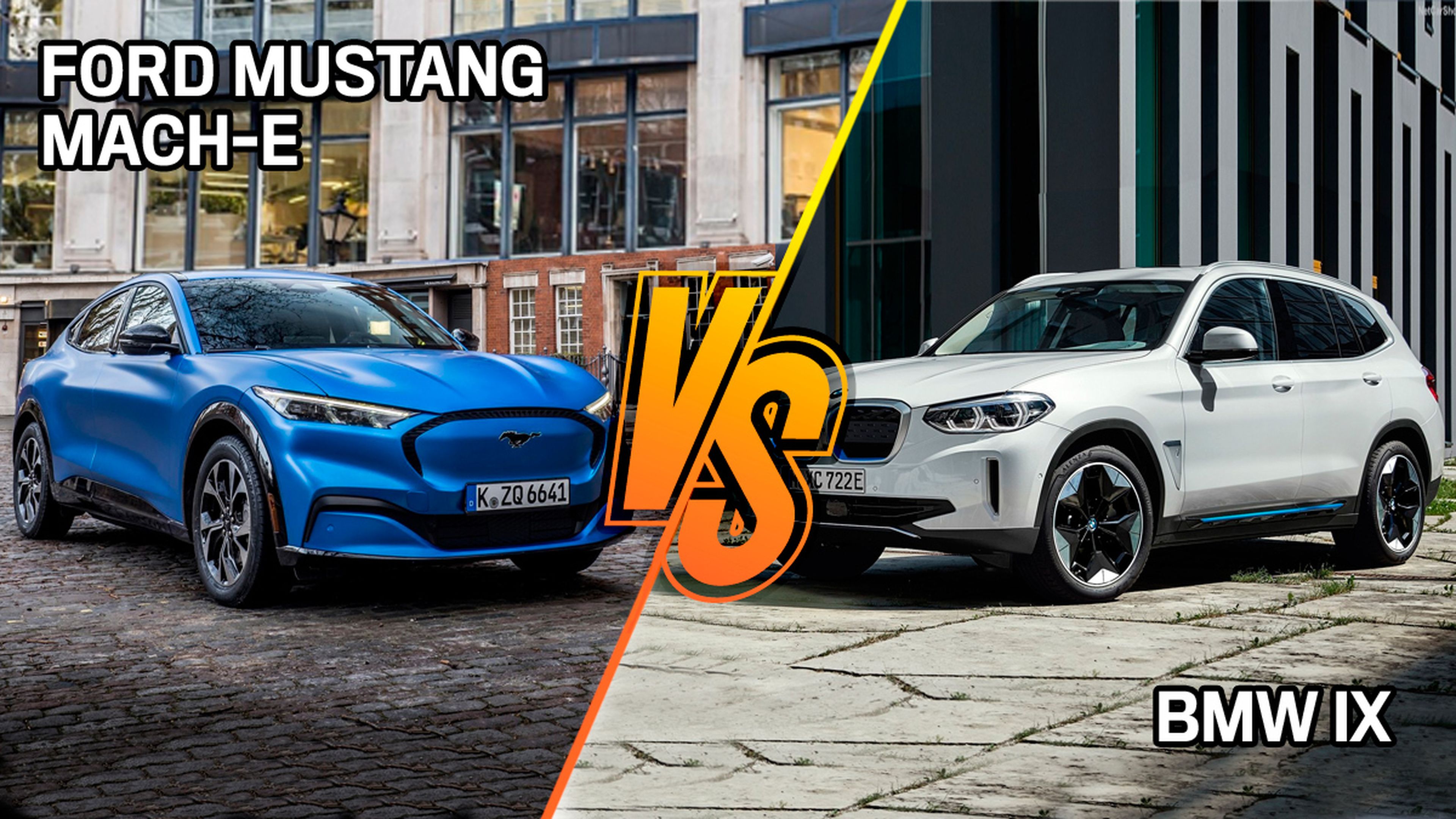 BMW ix3 vs Ford Mustang mach-e