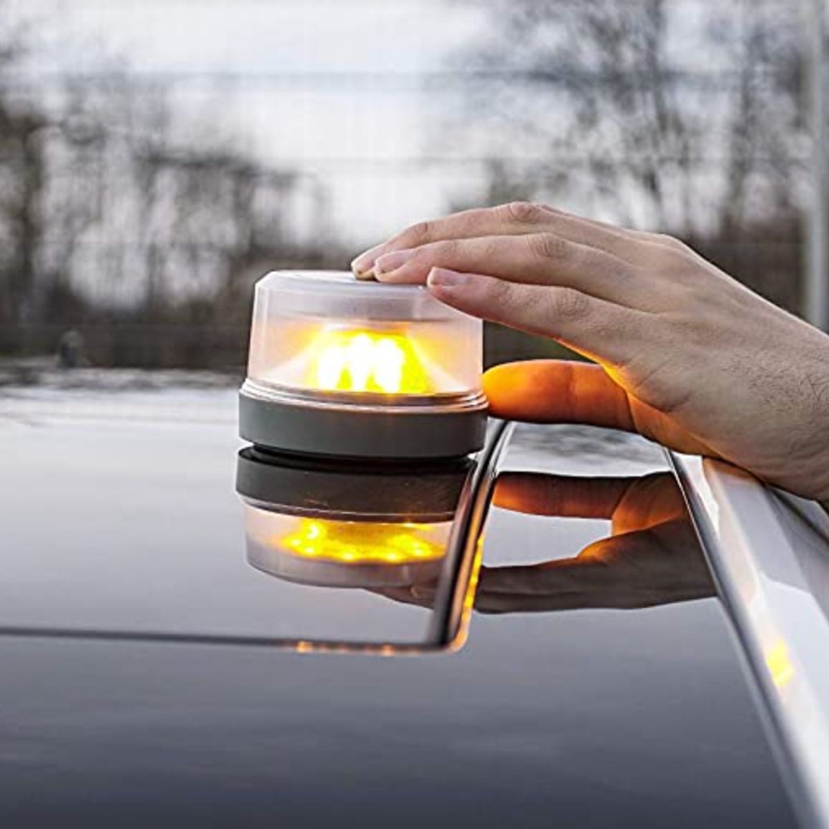 Goodyear Luz de Emergencia v16 para Coches y Motos Safety Light. LED,  homologada por la DGT.