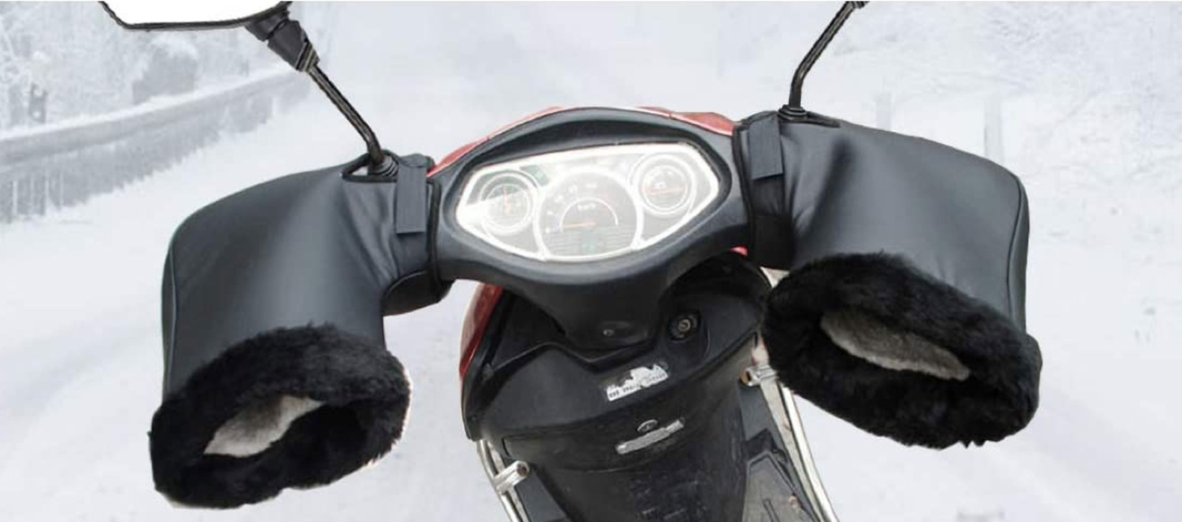 Manoplas calefactables para cualquier moto: di adiós al frío en