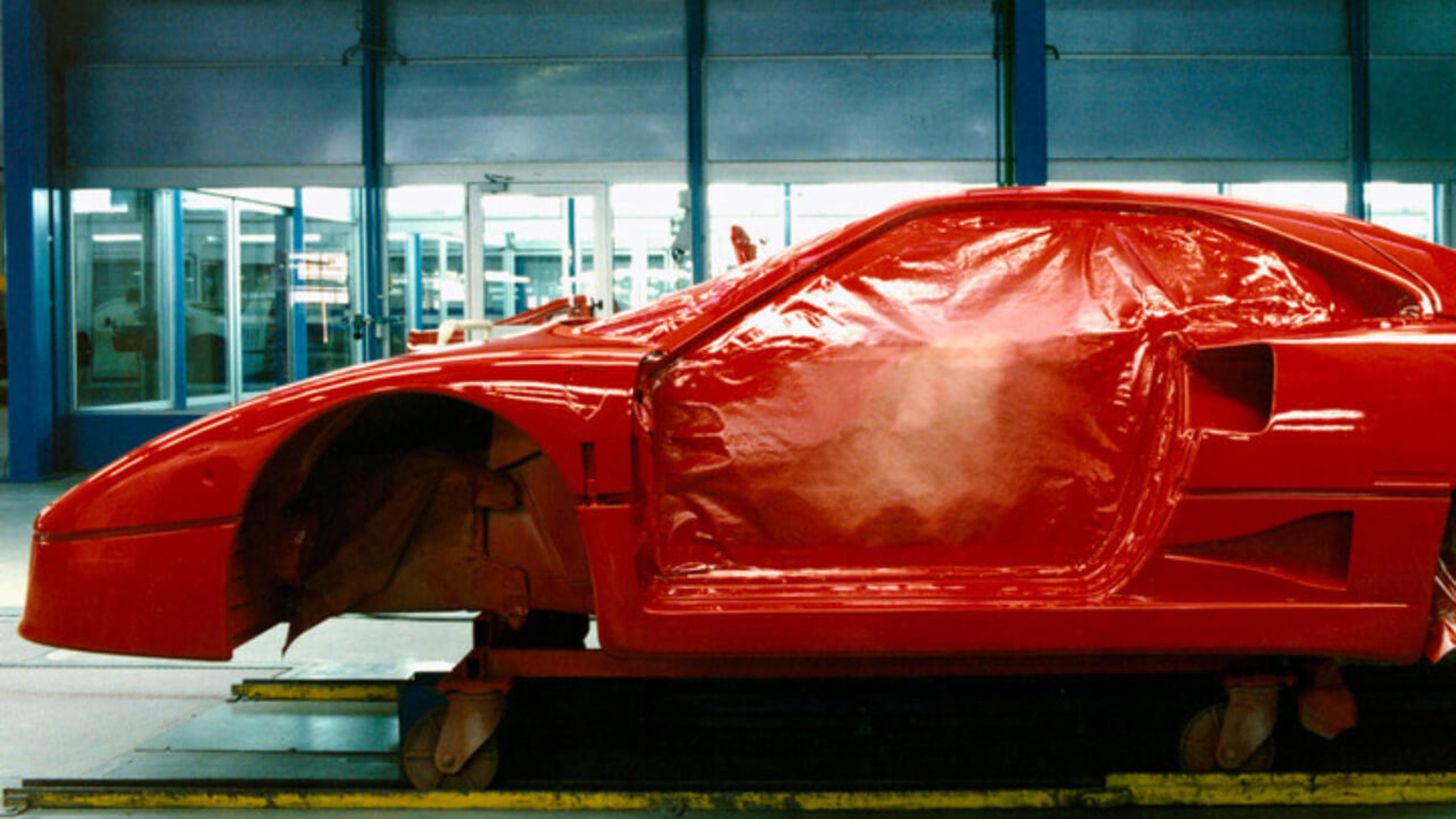 Tres curiosidades de la fabricación del Ferrari F40