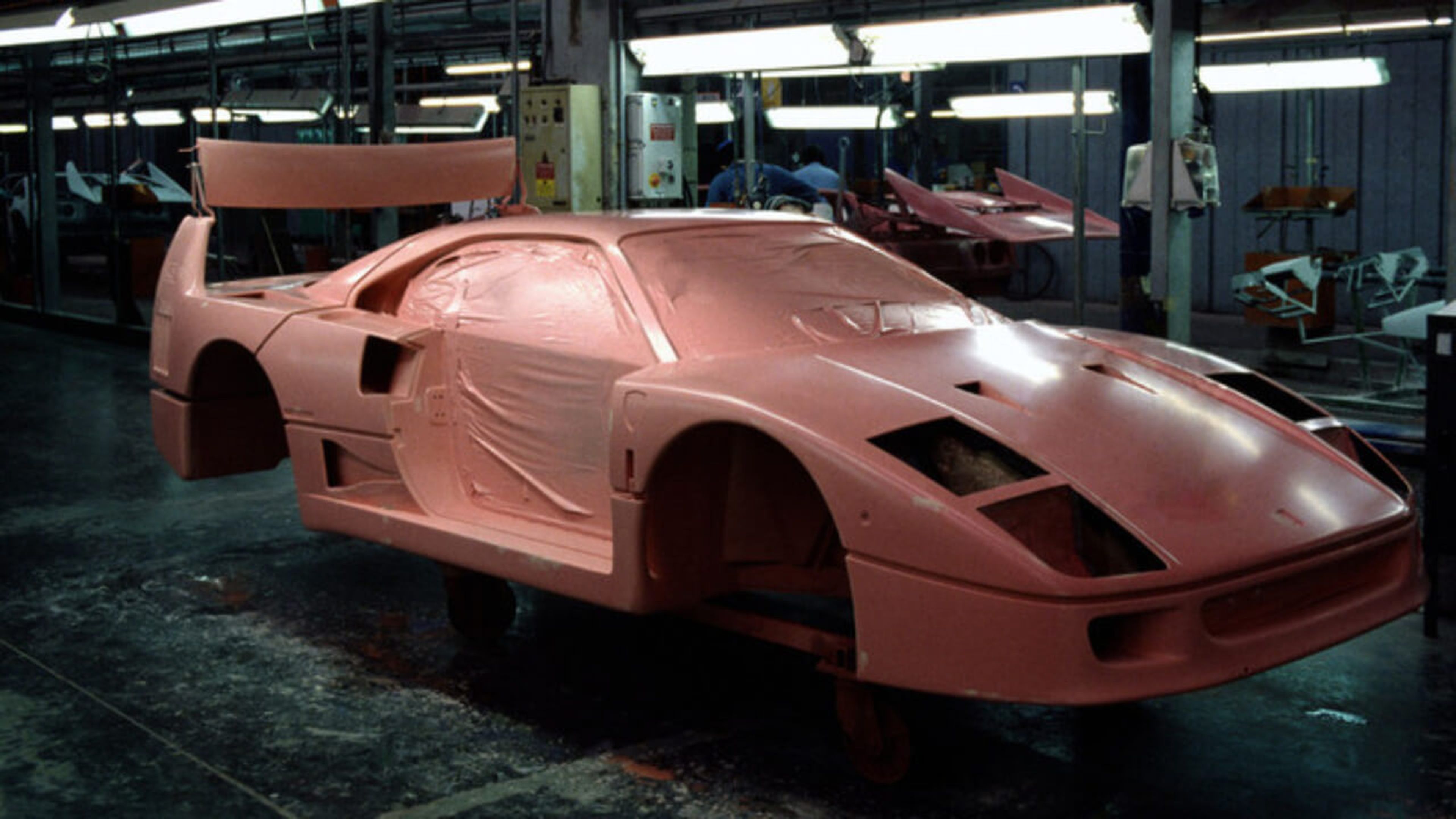 Tres curiosidades de la fabricación del Ferrari F40