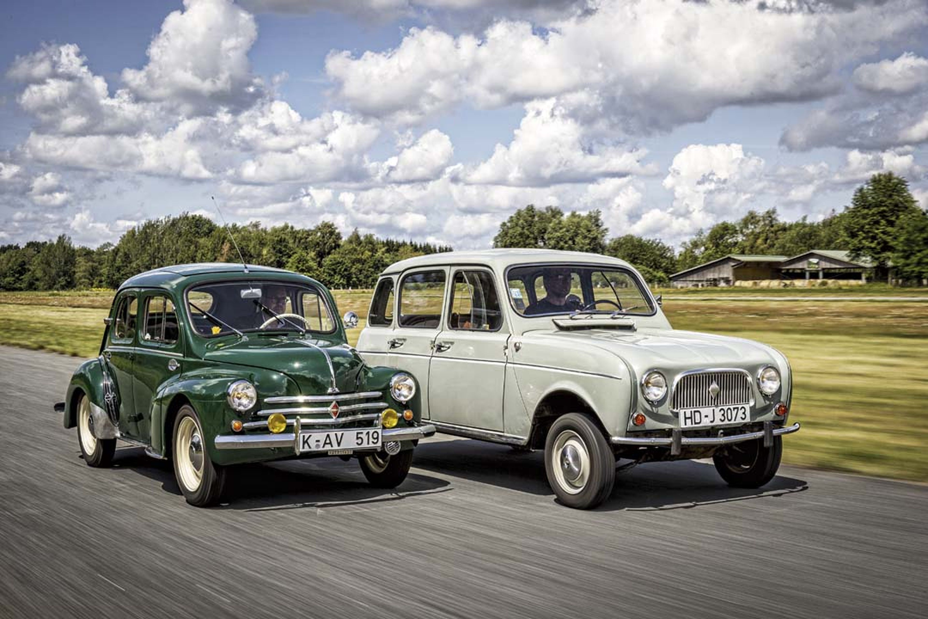 60 años del Renault 4 y el Renault 4/4: lo celebramos con el Cuatrolatas de Aleixandre