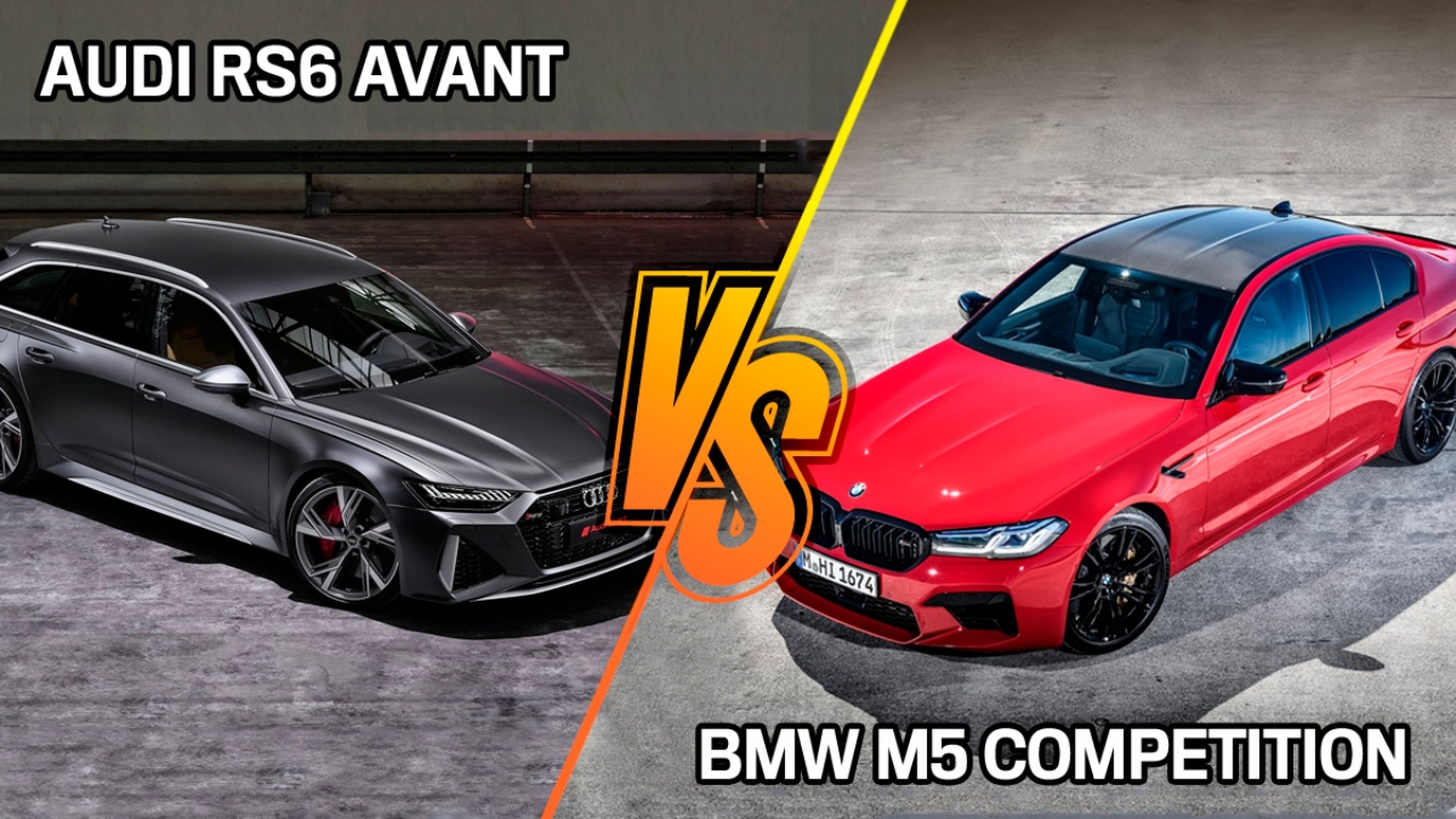 Audi RS 6 Avant vs BMW M5