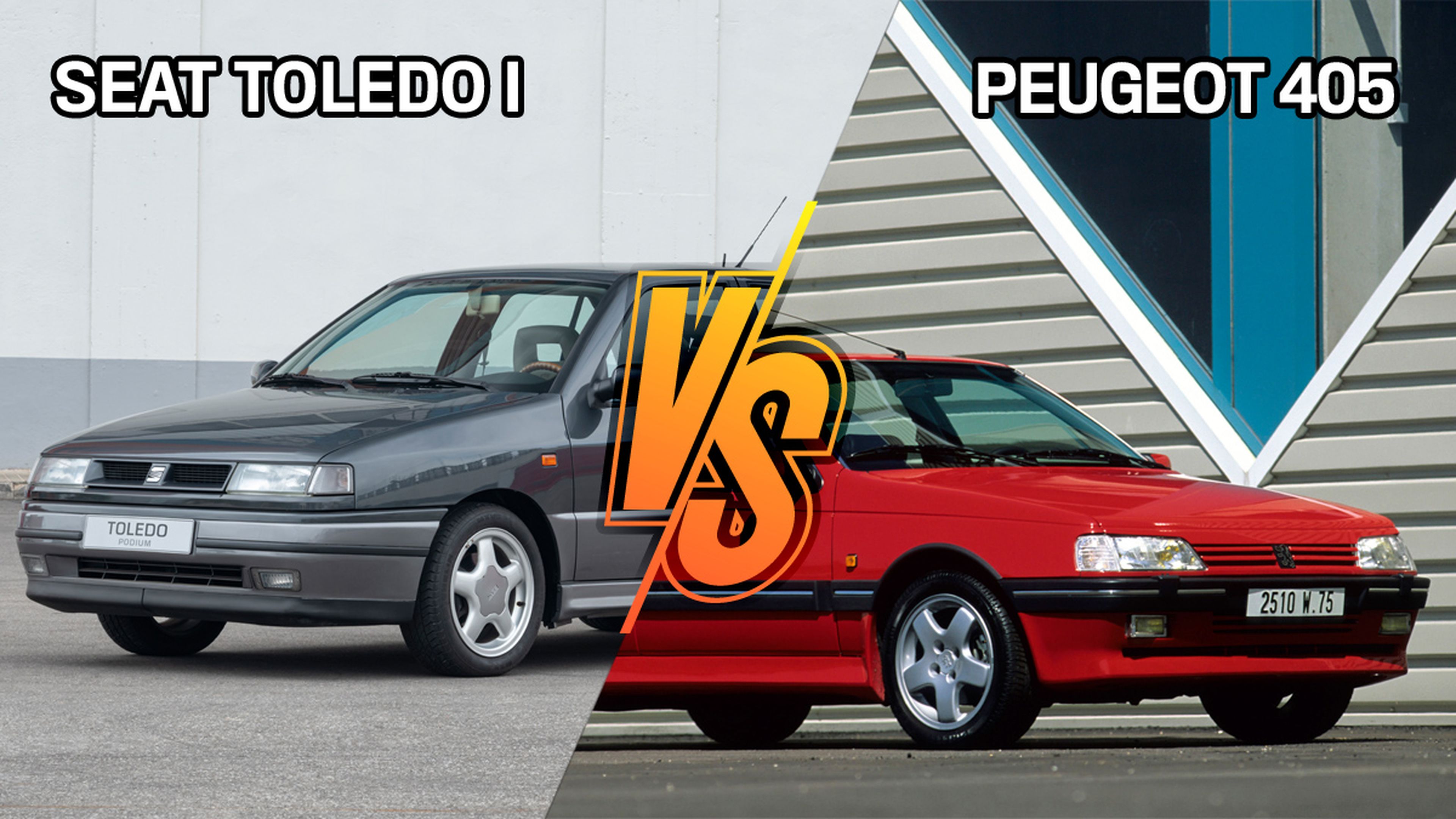 Comparativa oldie: Seat Toledo o Peugeot 405