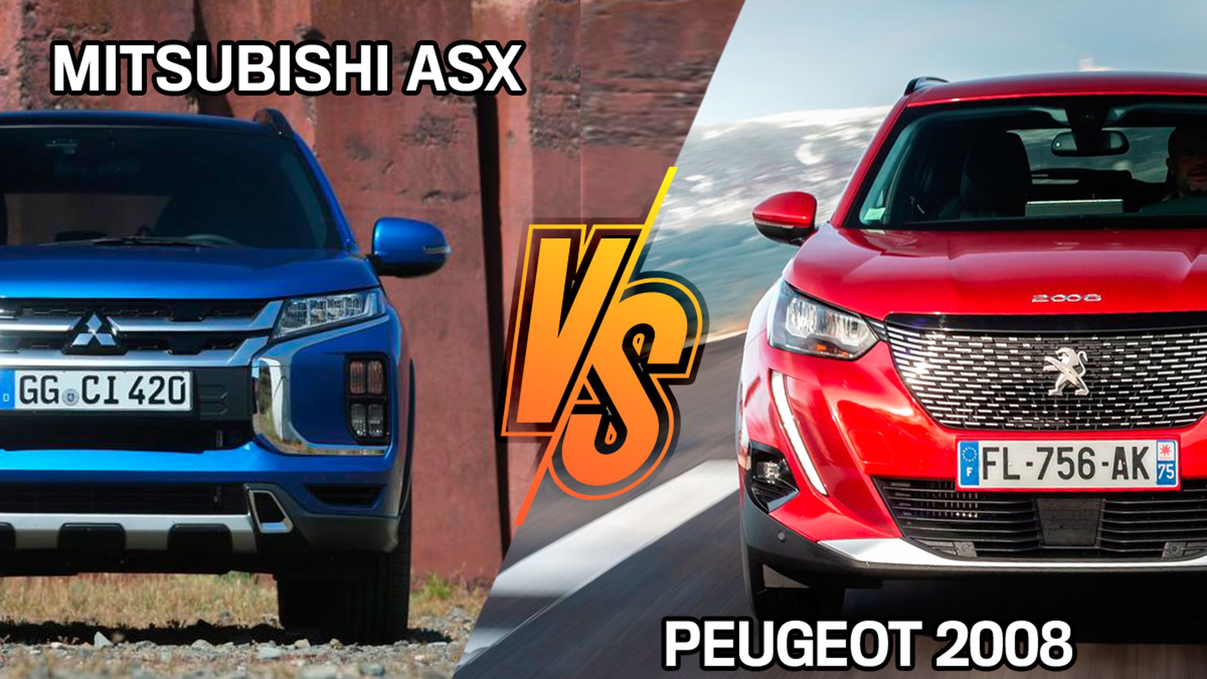 Peugeot 2008 o Mitsubishi ASX 2021, ¿cuál comprar?