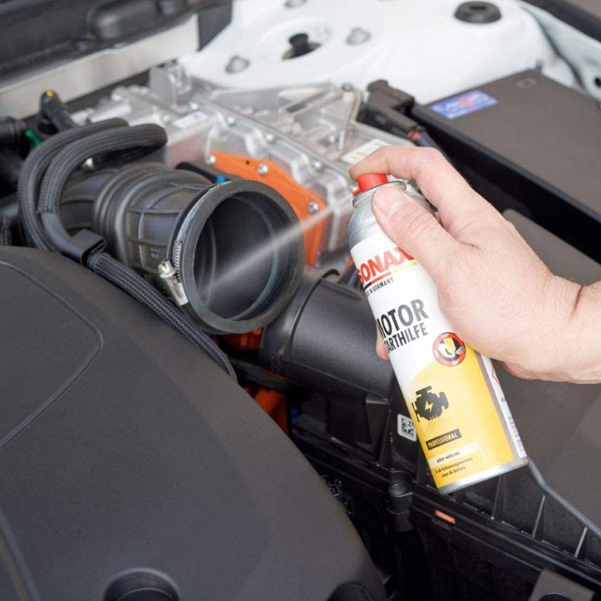 Auto arranque en spray. Producto que facilita el arranque de los motores de  gasolina o diesel en tiempo frío.