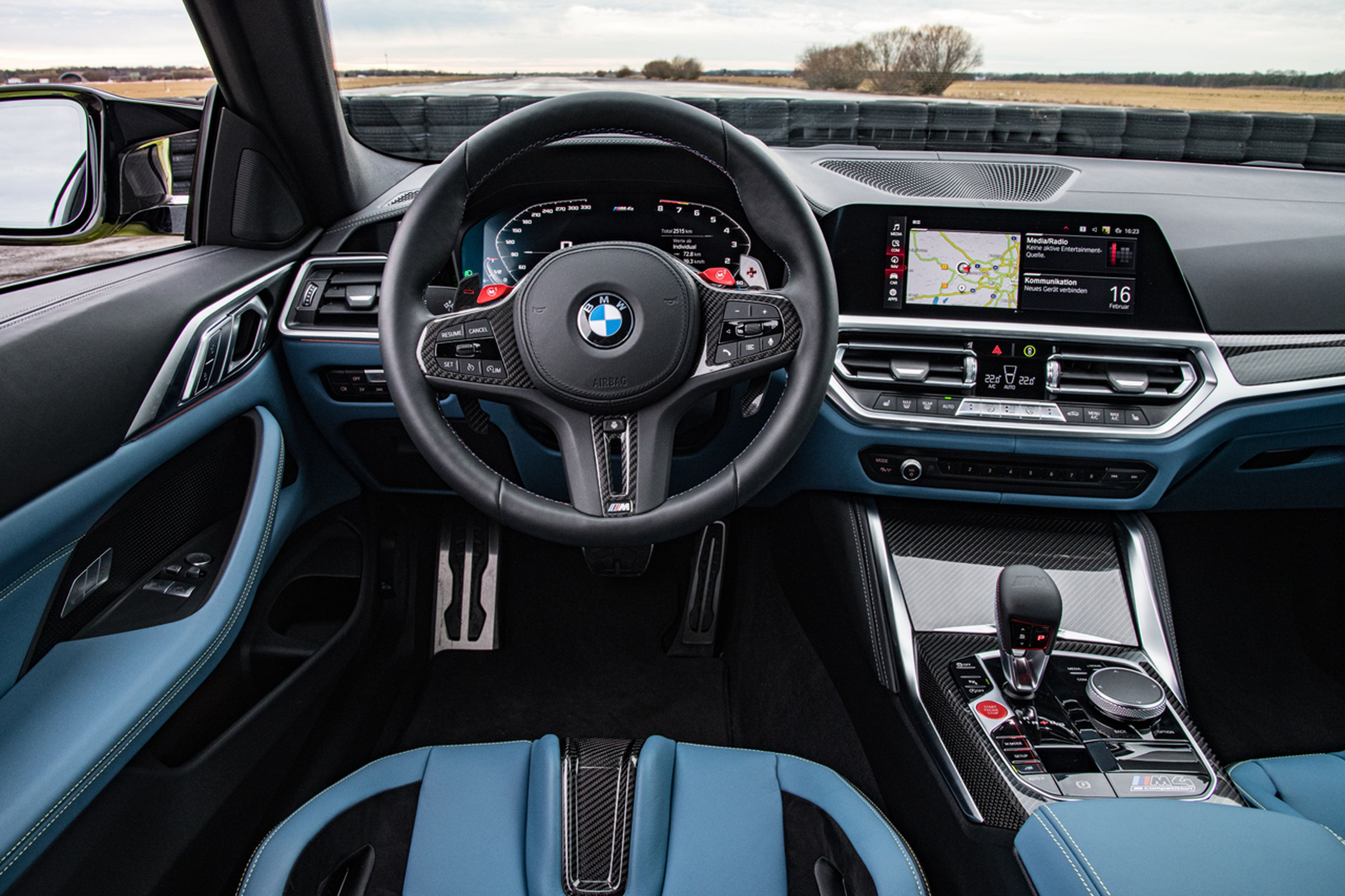 BMW M4 competition interior