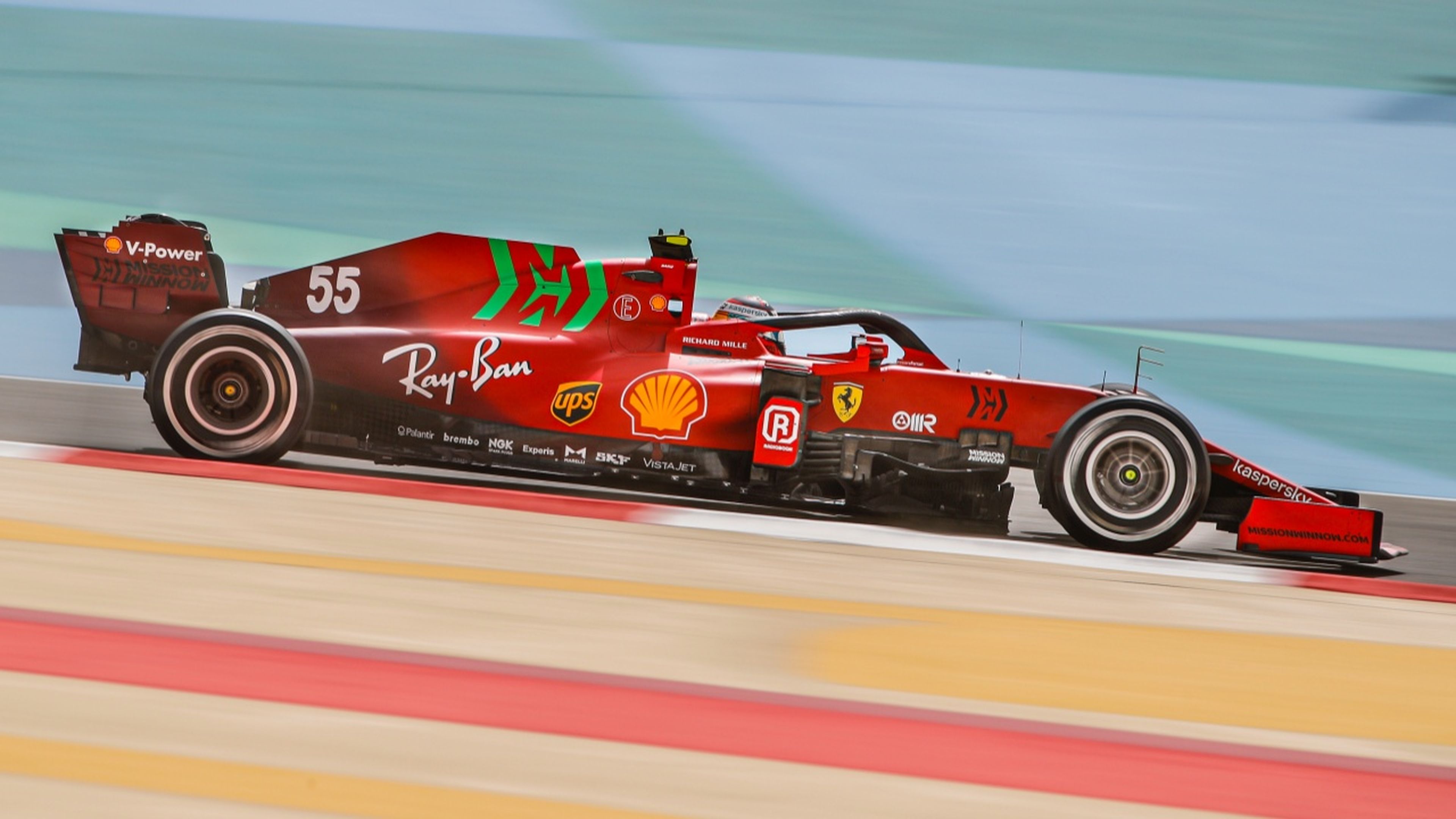Carlos Sainz en el GP de Bahrein