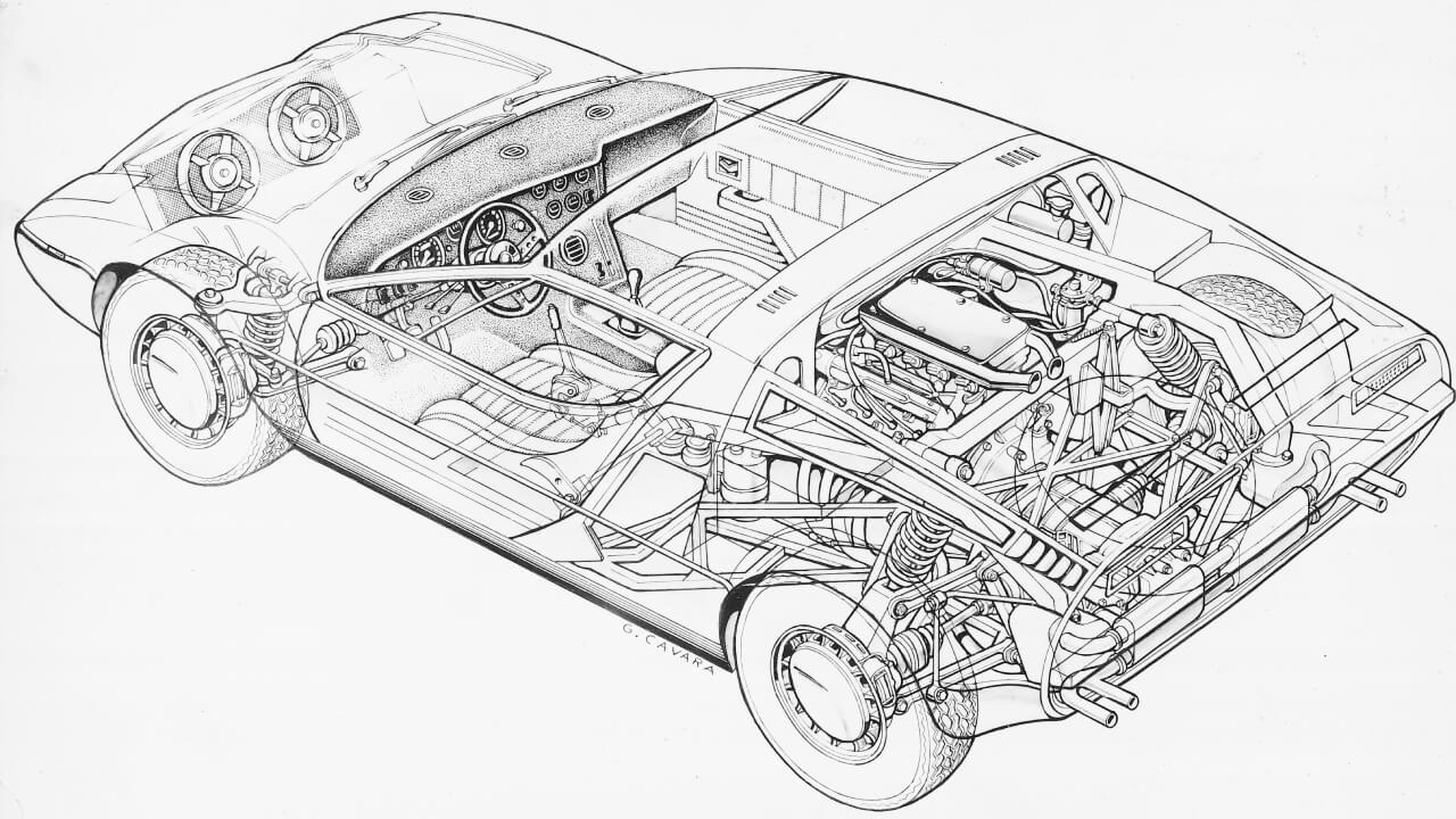 La increíble historia del Maserati Bora