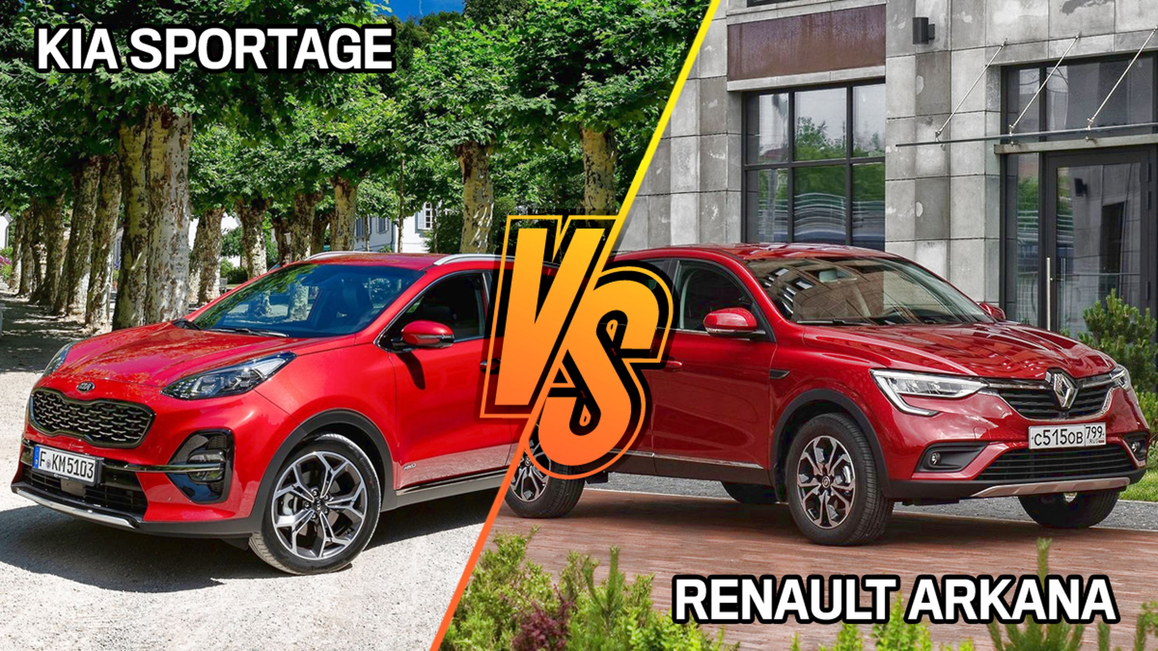 Kia sportage vs Renault Arkana