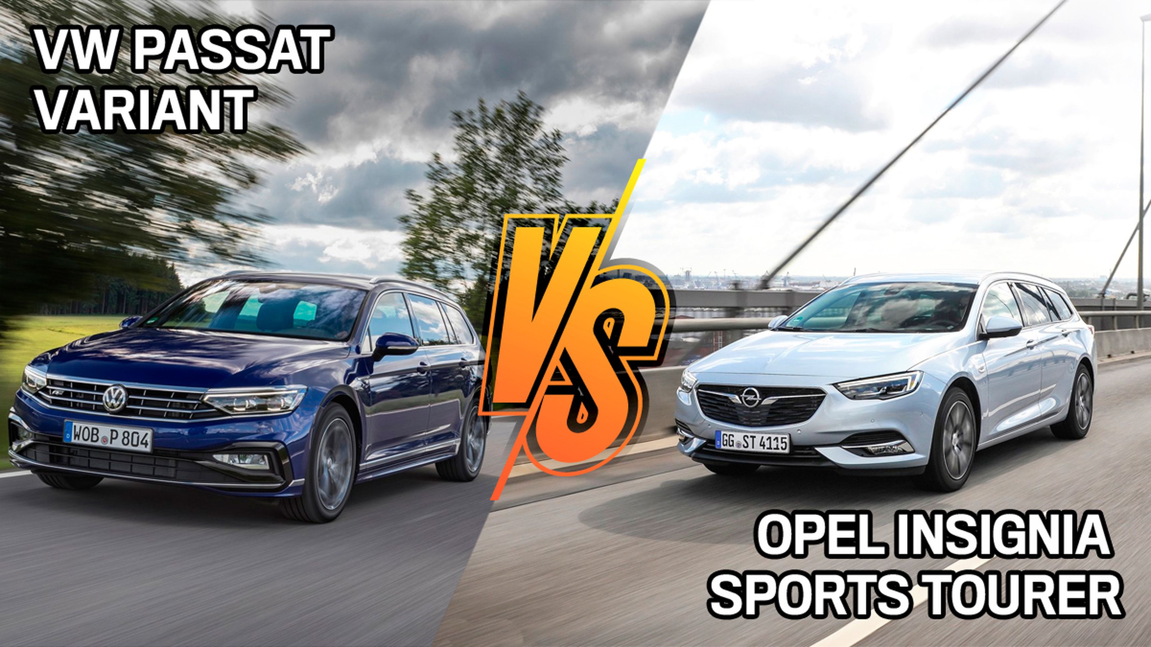Opel Insignia Sports Tourer o VW Passat Variant 2021, ¿cuál es mejor?