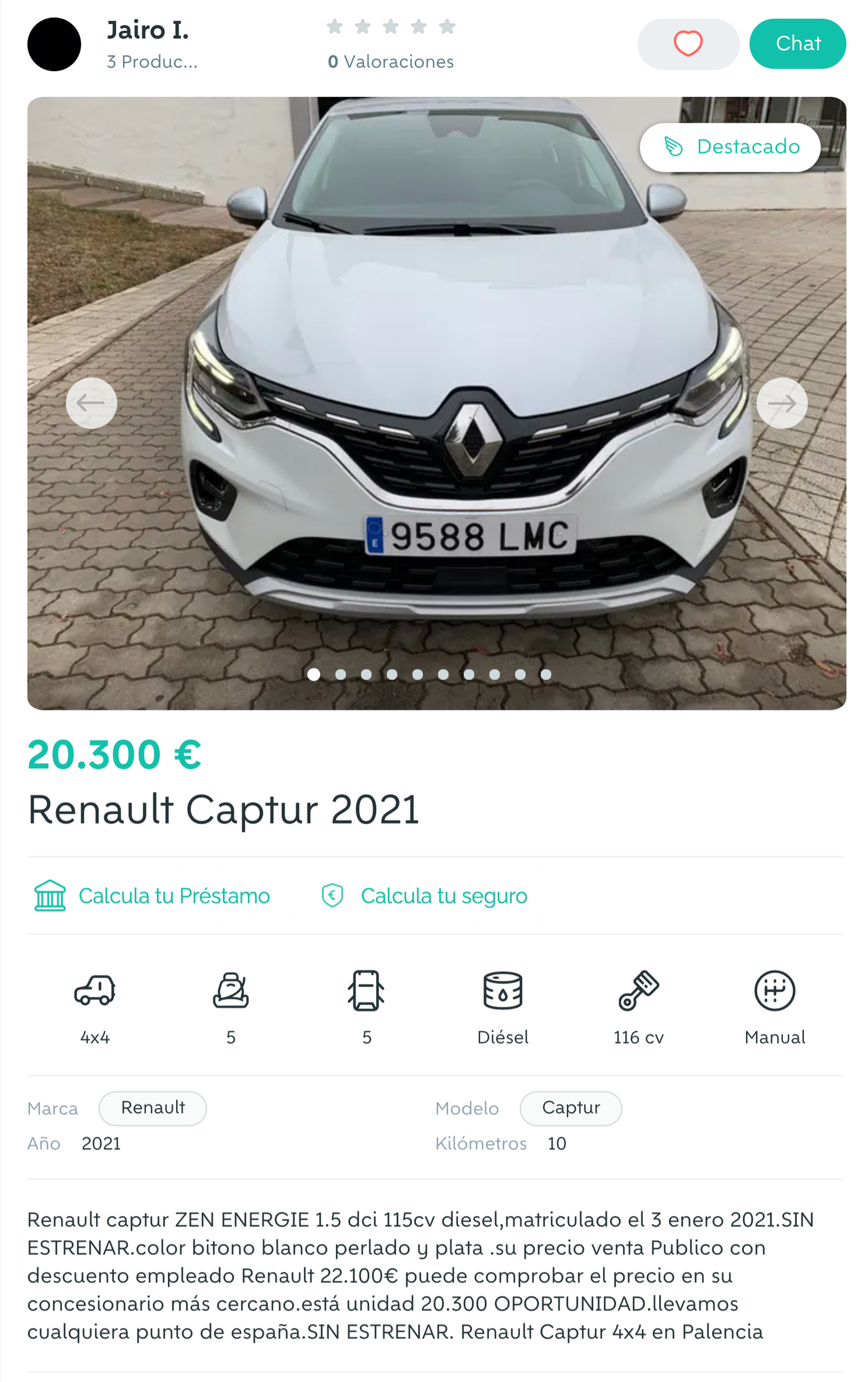 Renault Captur Wallapop