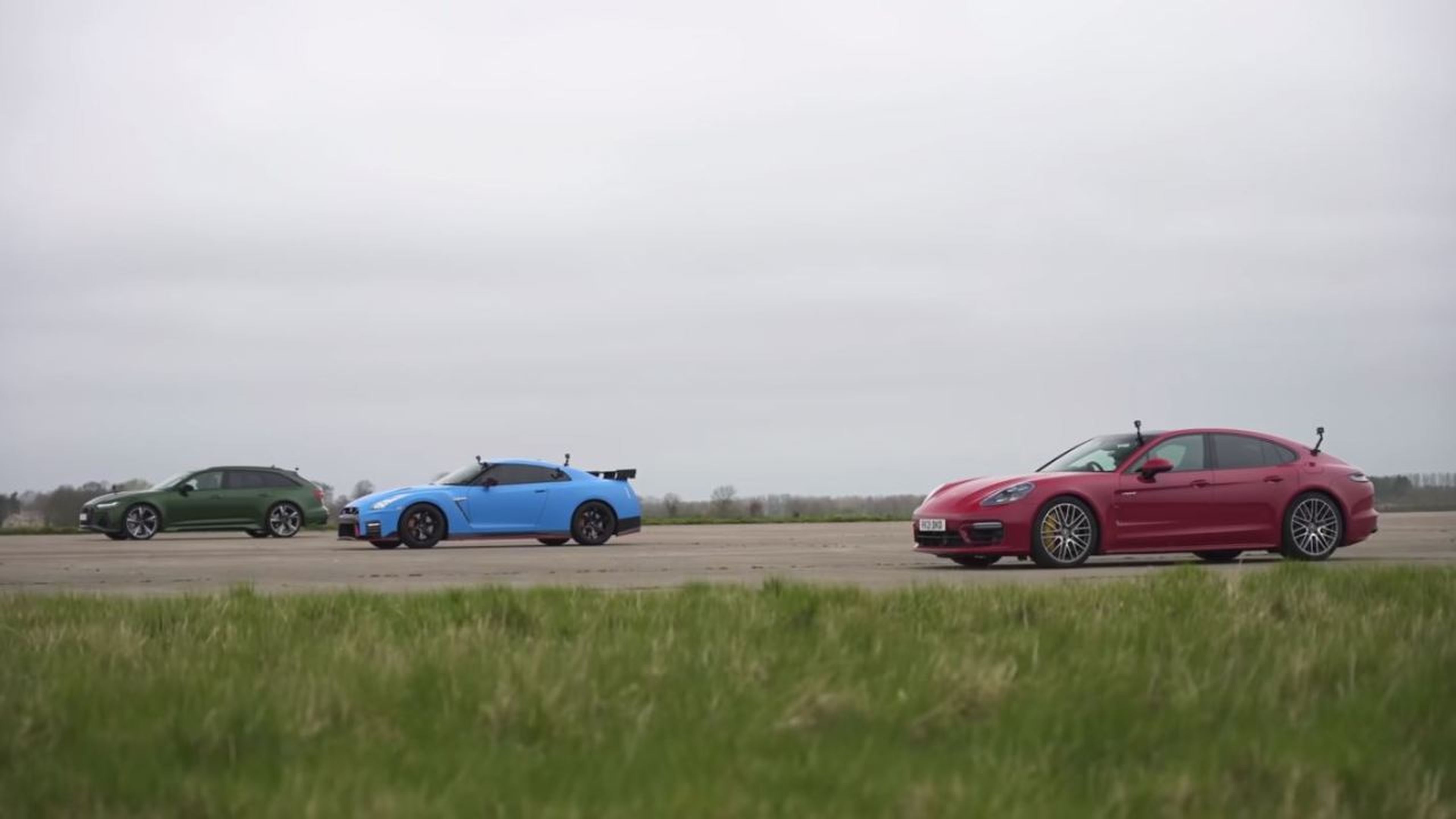 Audi RS 6 Avant vs Nissan GT-R Nismo vs Porsche Panamera Turbo S E-Hybrid