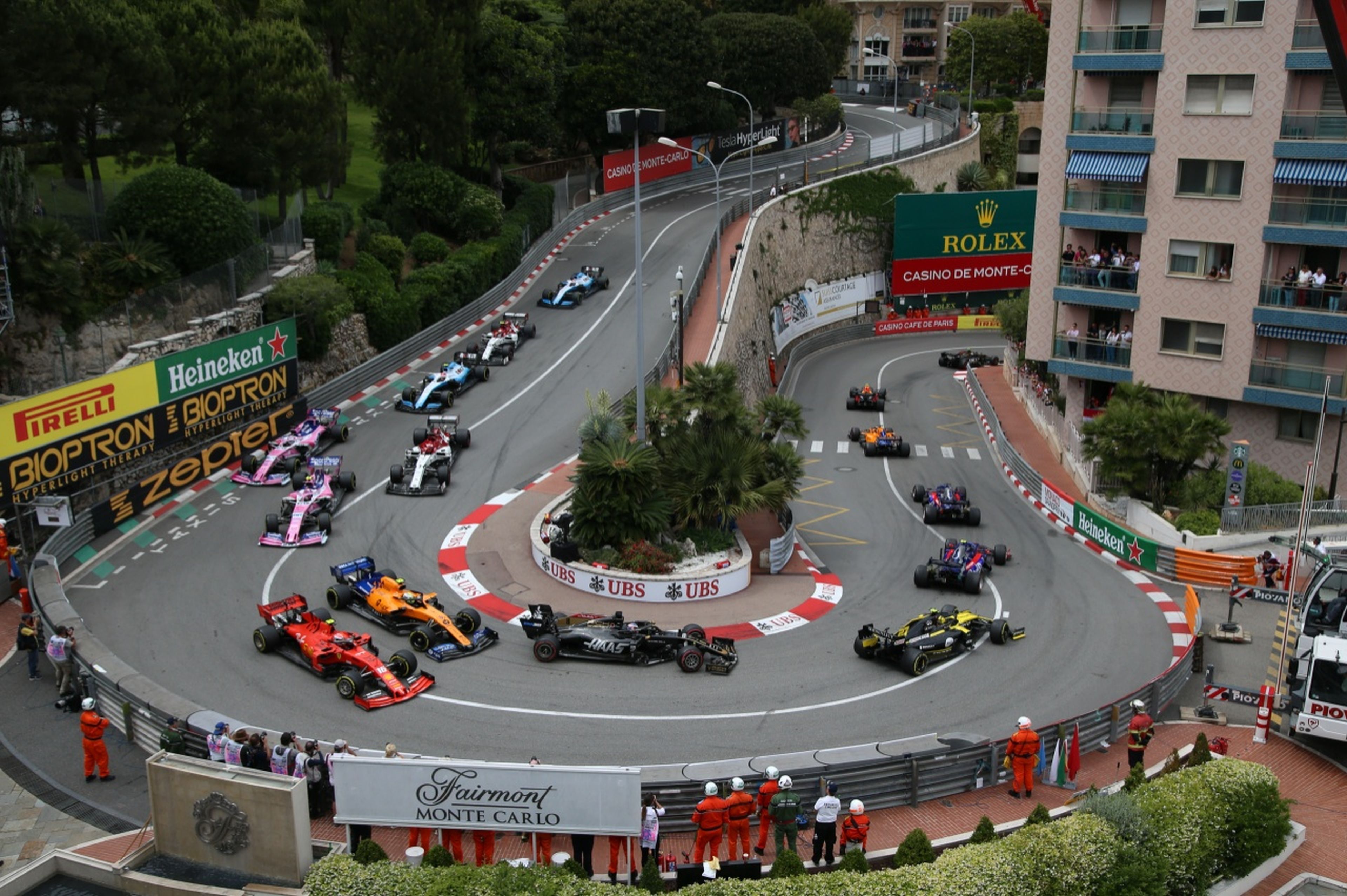 Carrera F1 Mónaco 2019