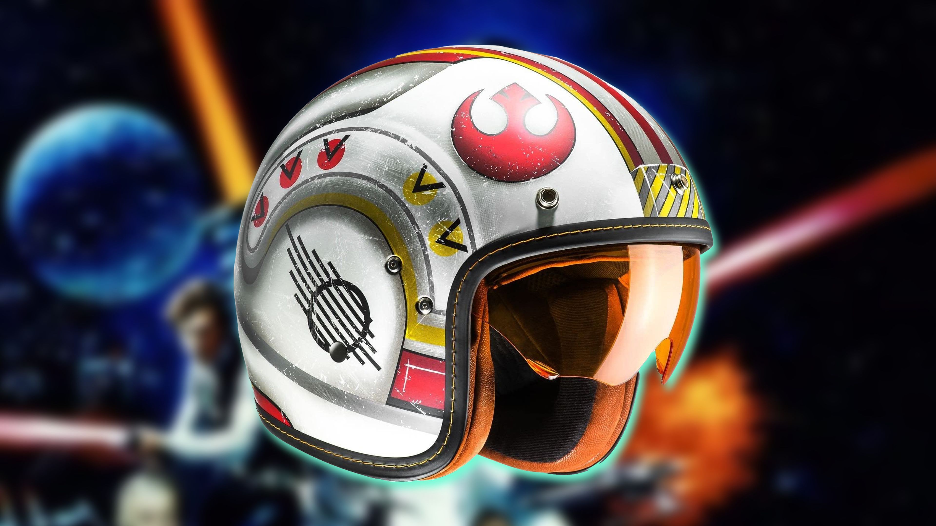 Casco de moto Star Wars