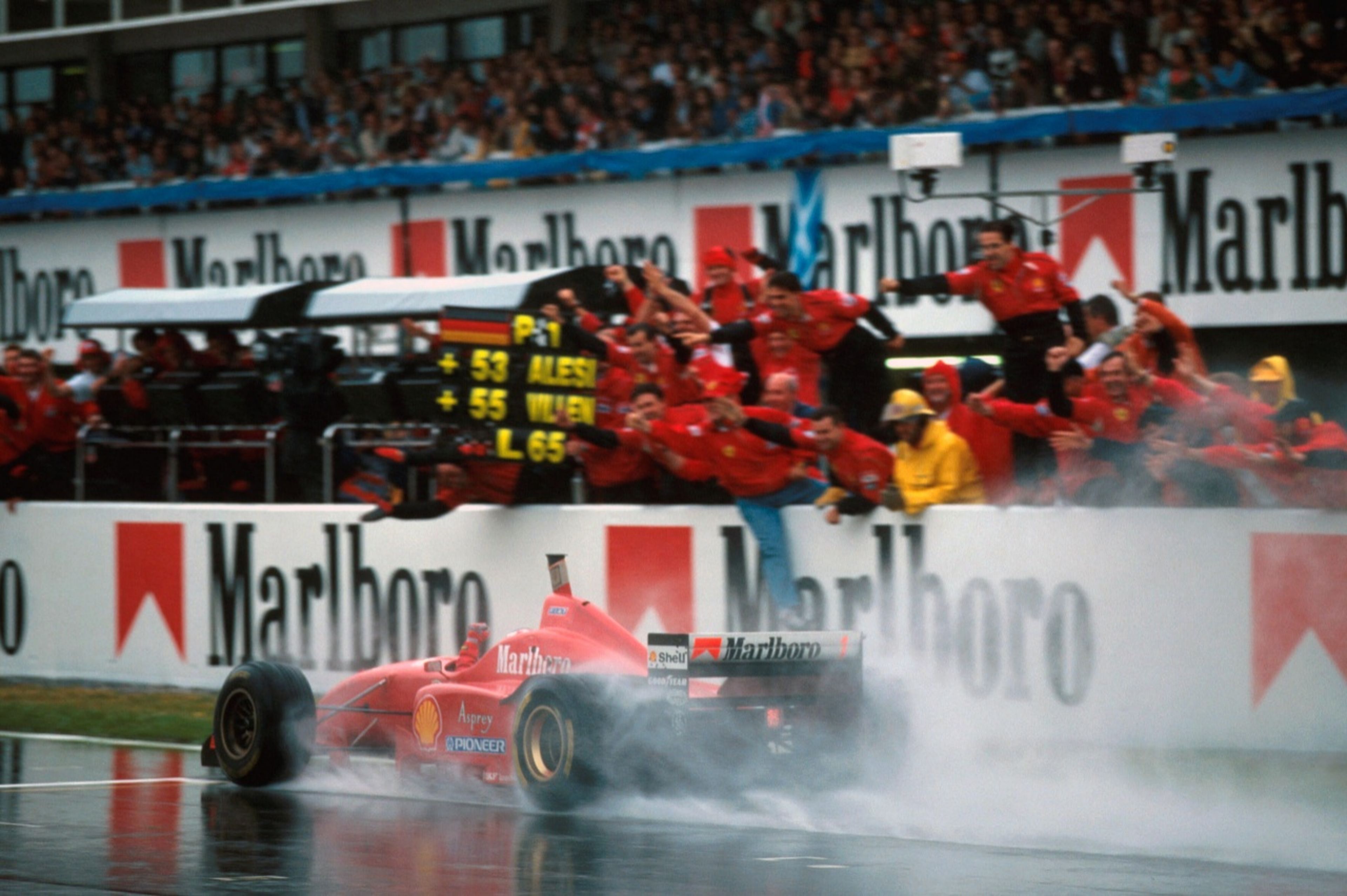 Michael Schumacher victoria GP España 1996