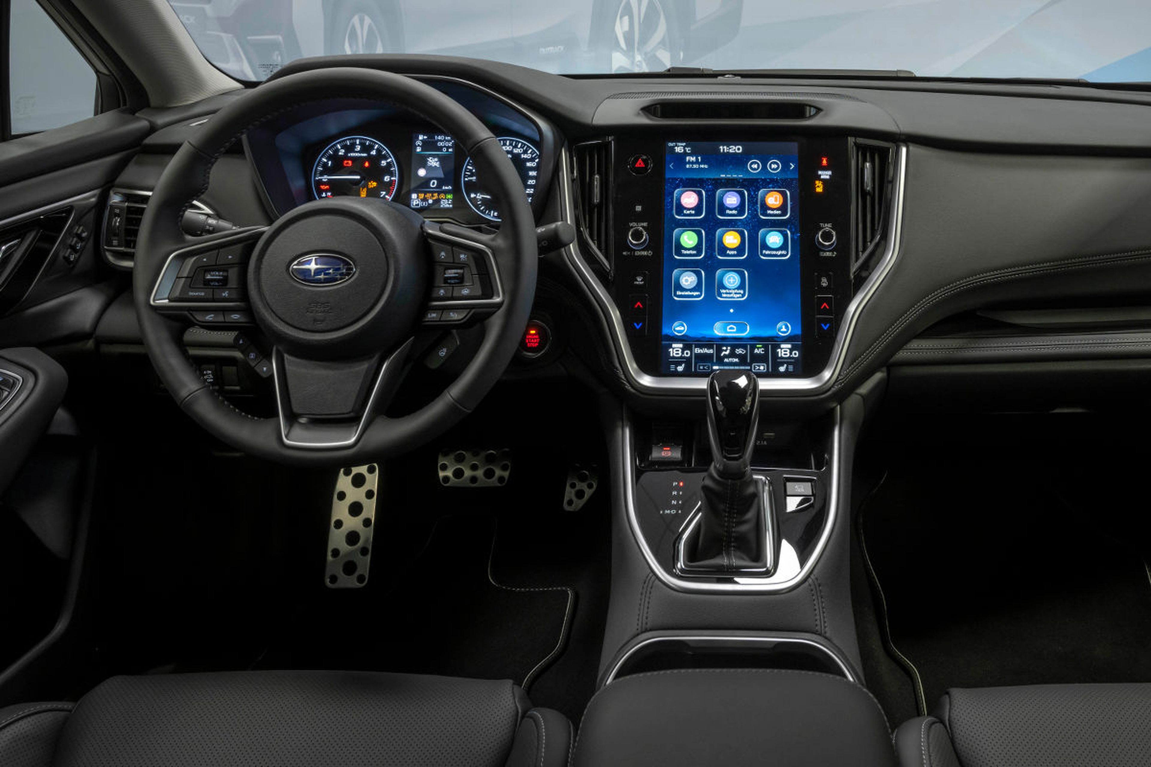 Prueba Subaru Outback 2021 cockpit
