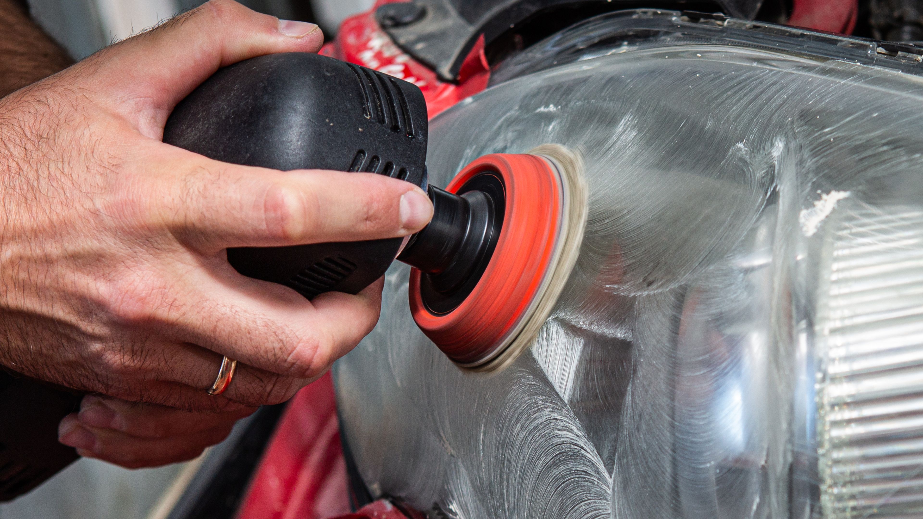 Kits de pulido para restauración de faros delanteros de coche herramienta  Ehuebsd de reparación para pasta de limpieza lejana cuidado de pintura