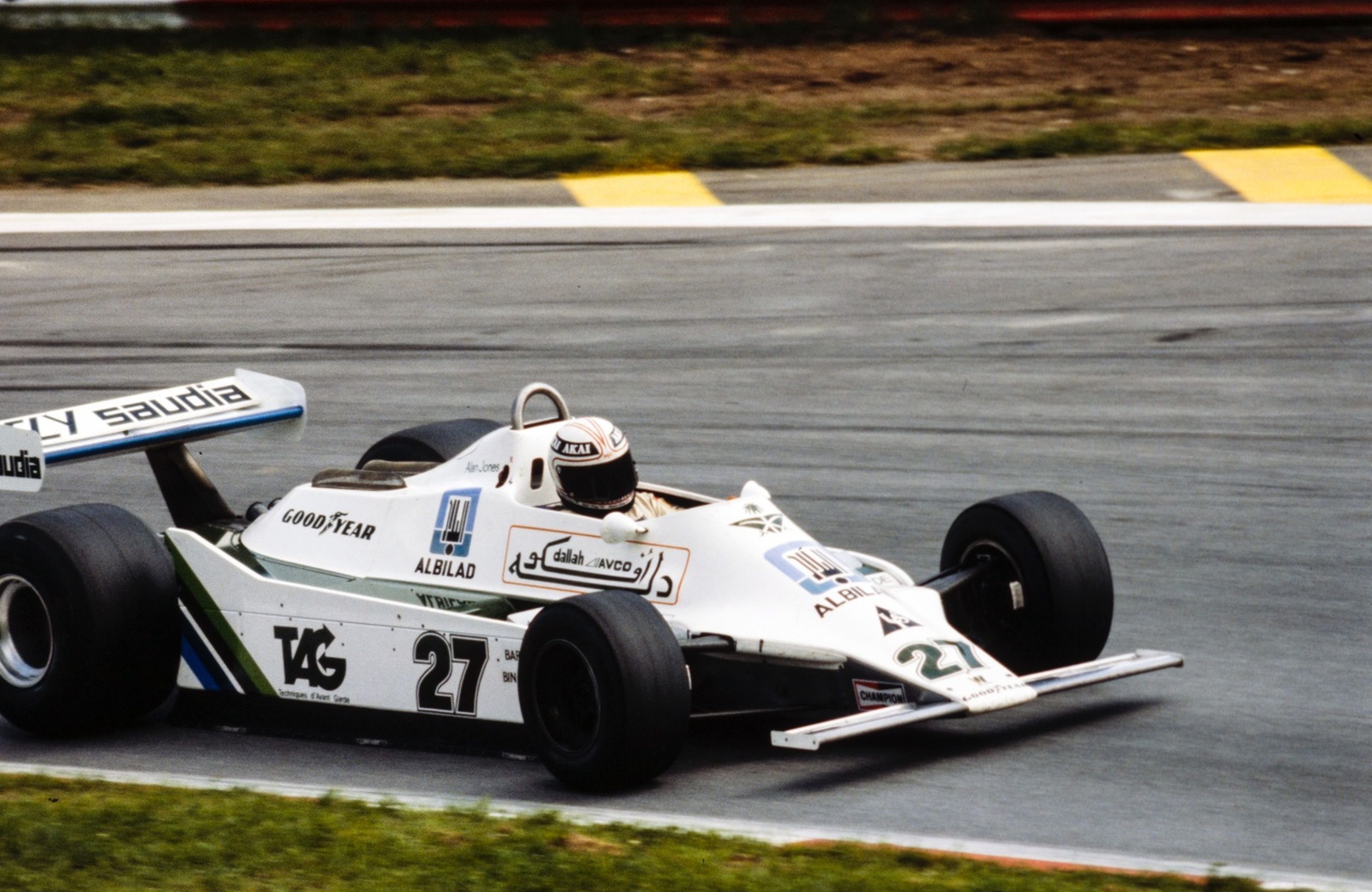 Alan Jones en Silverstone 1979