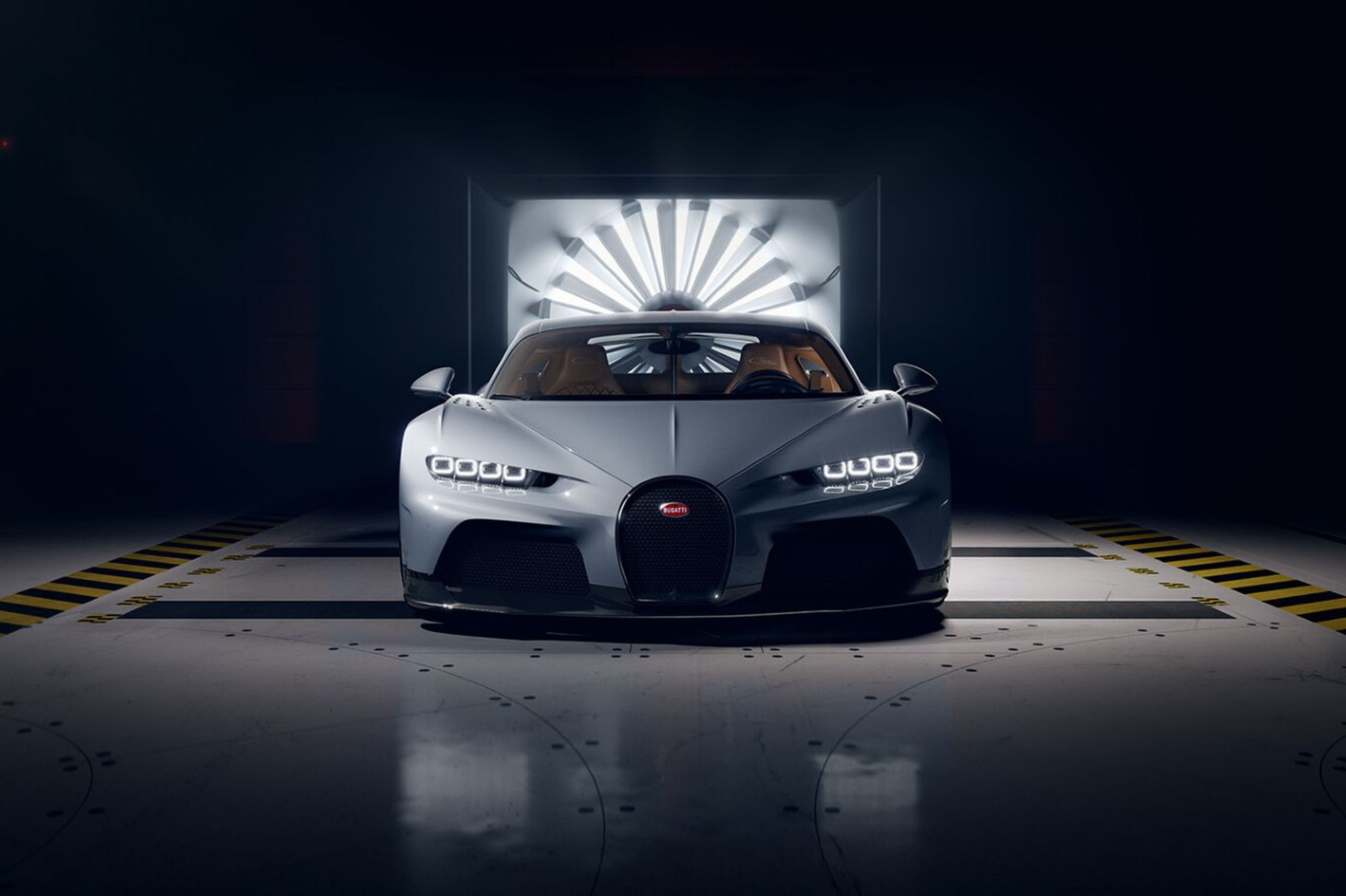 Bugatti Chiron Super Sport vista frontal pura